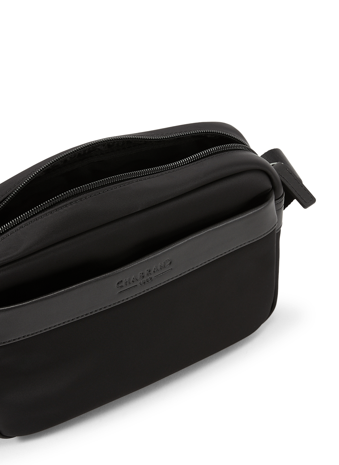 Sacoche bandoulière à logo CHABRAND Noir
