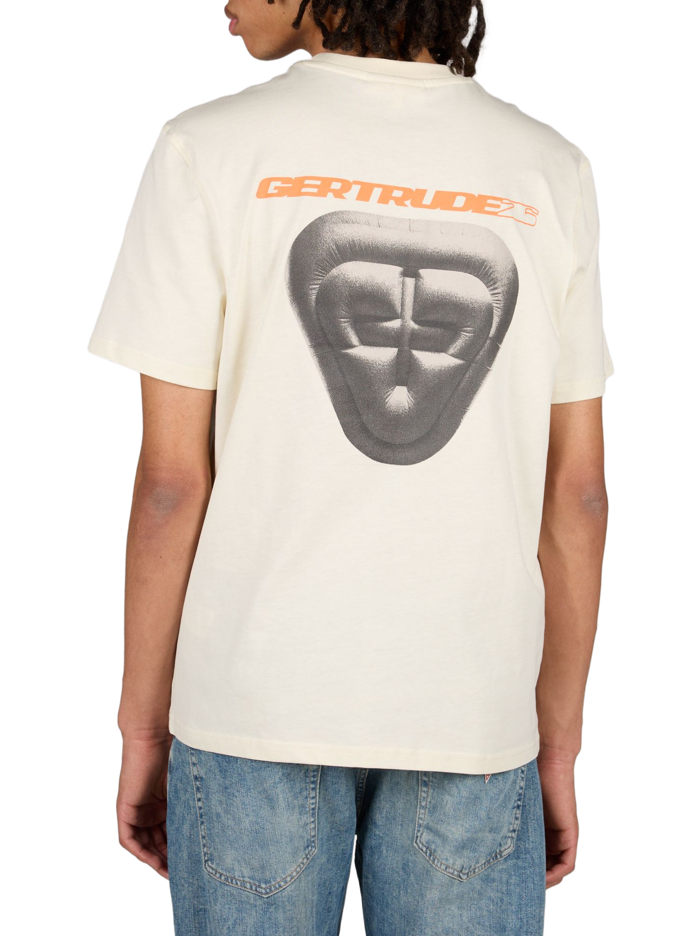 Straight cotton t-shirt GERTRUDE ET GASTON Beige