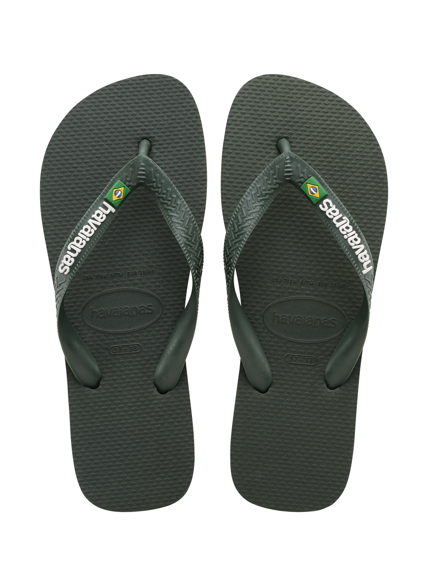 Sandalias bicolores HAVAIANAS Caqui