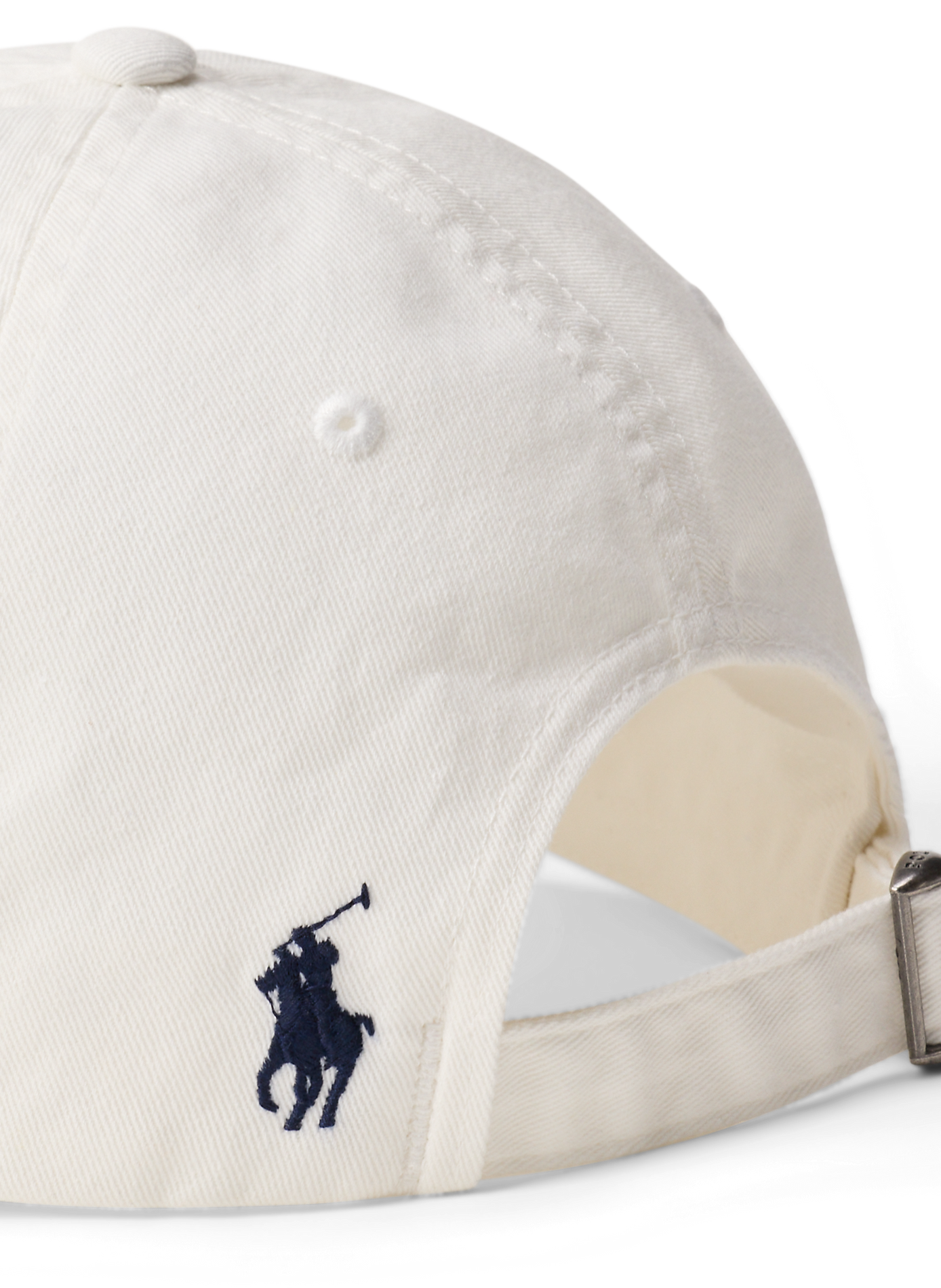 Casquette brodée en coton POLO RALPH LAUREN Blanc