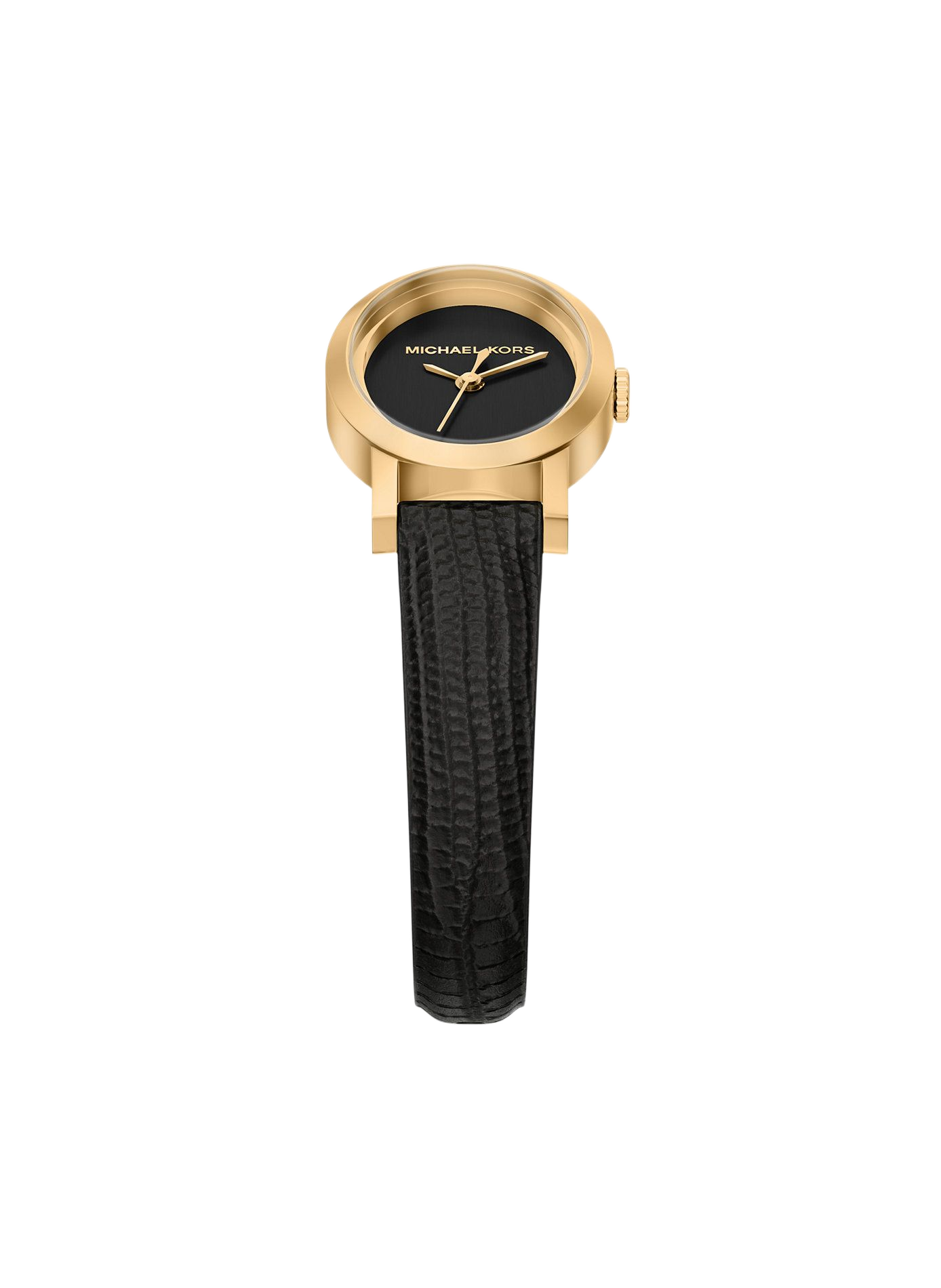 Montre Quartz MAUDE avec bracelet en cuir MICHAEL KORS MONTRES Noir