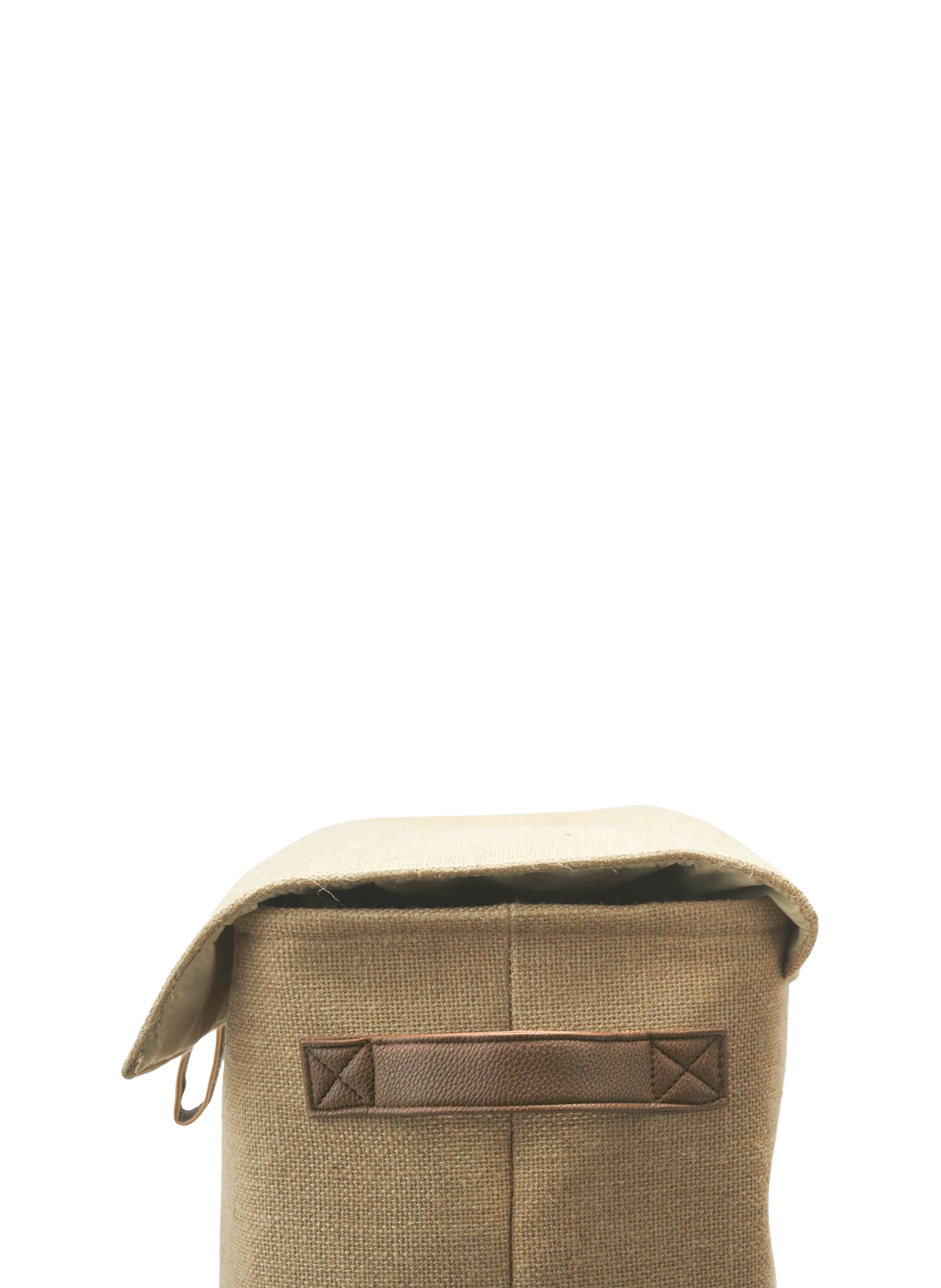 Wasmand van gemengd jute en katoen Arian AQUANOVA Beige