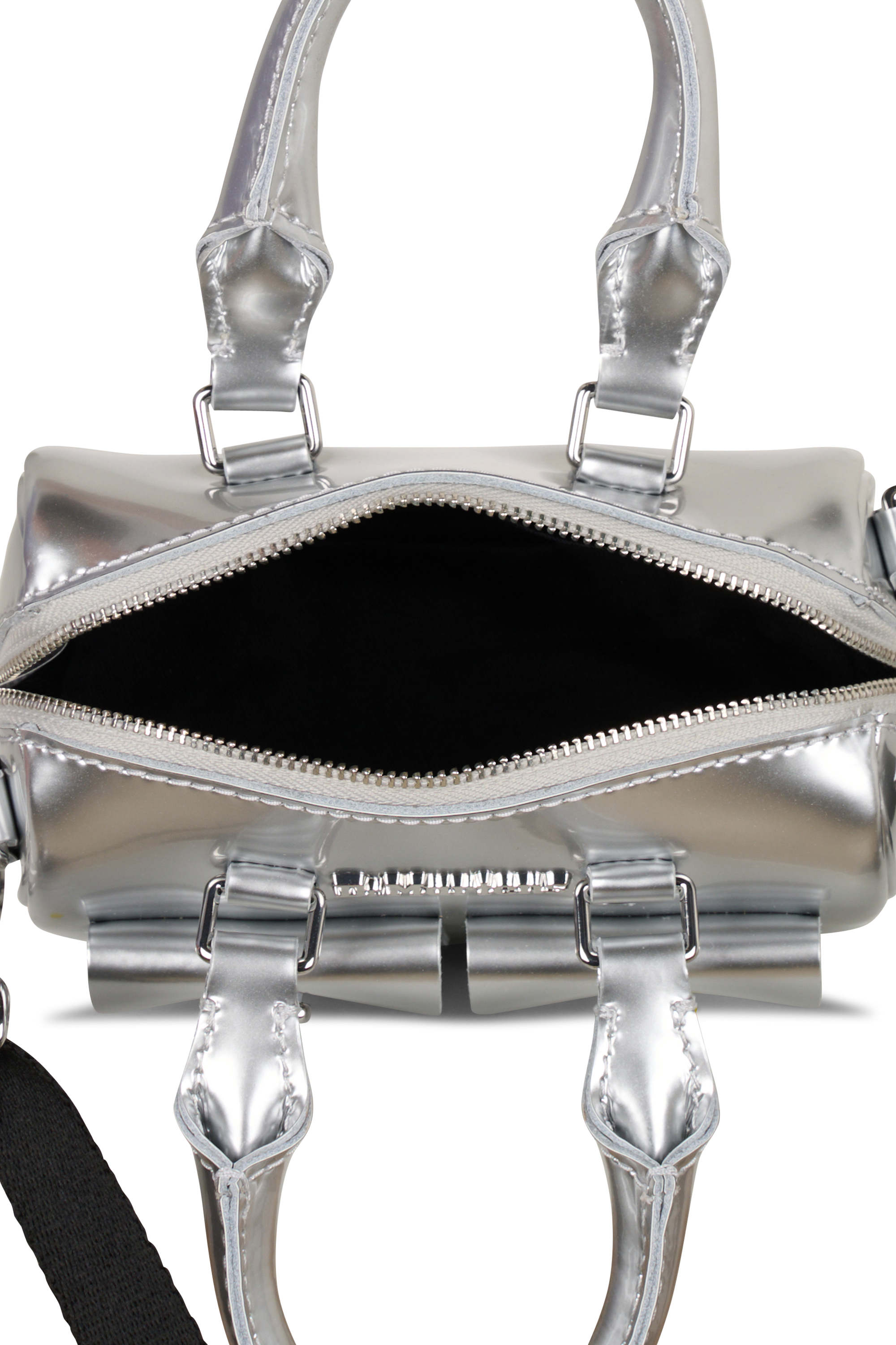 Sac bandoulière en cuir DR. MARTENS Gris