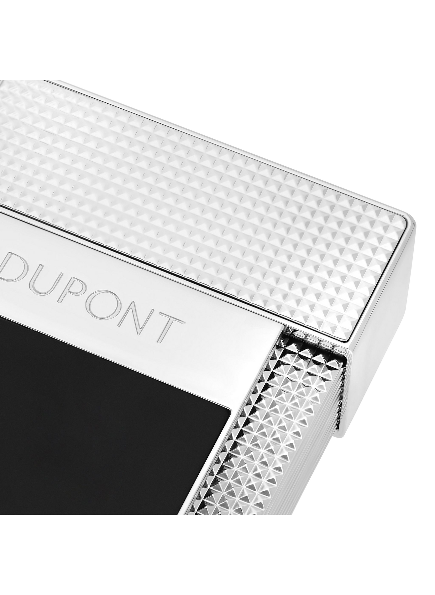 Gelakte tafelaansteker S.T. DUPONT Zilver