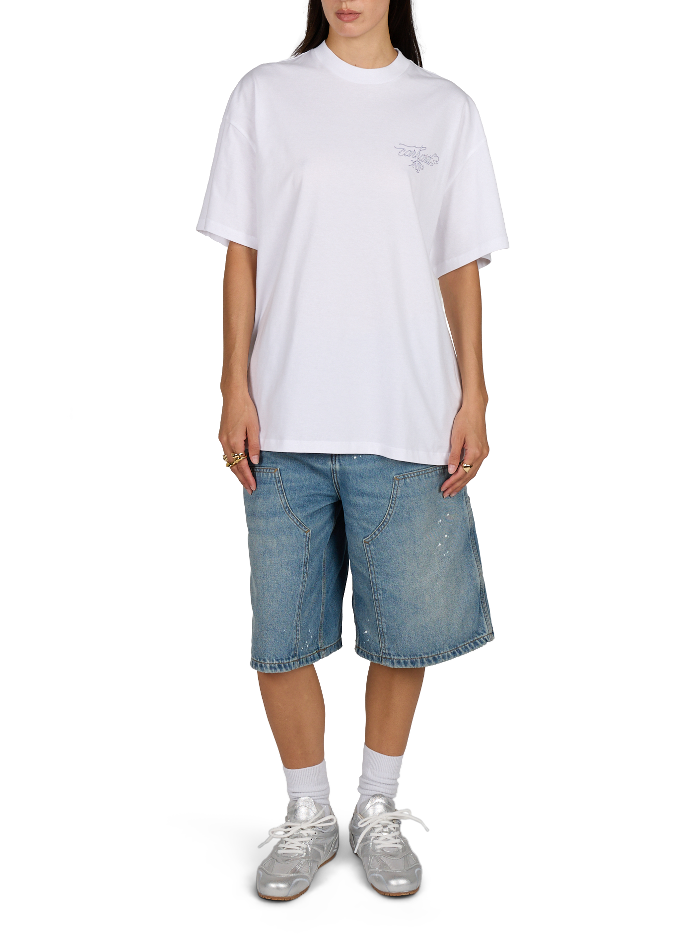 Screen-printed back t-shirt CARHARTT WIP White