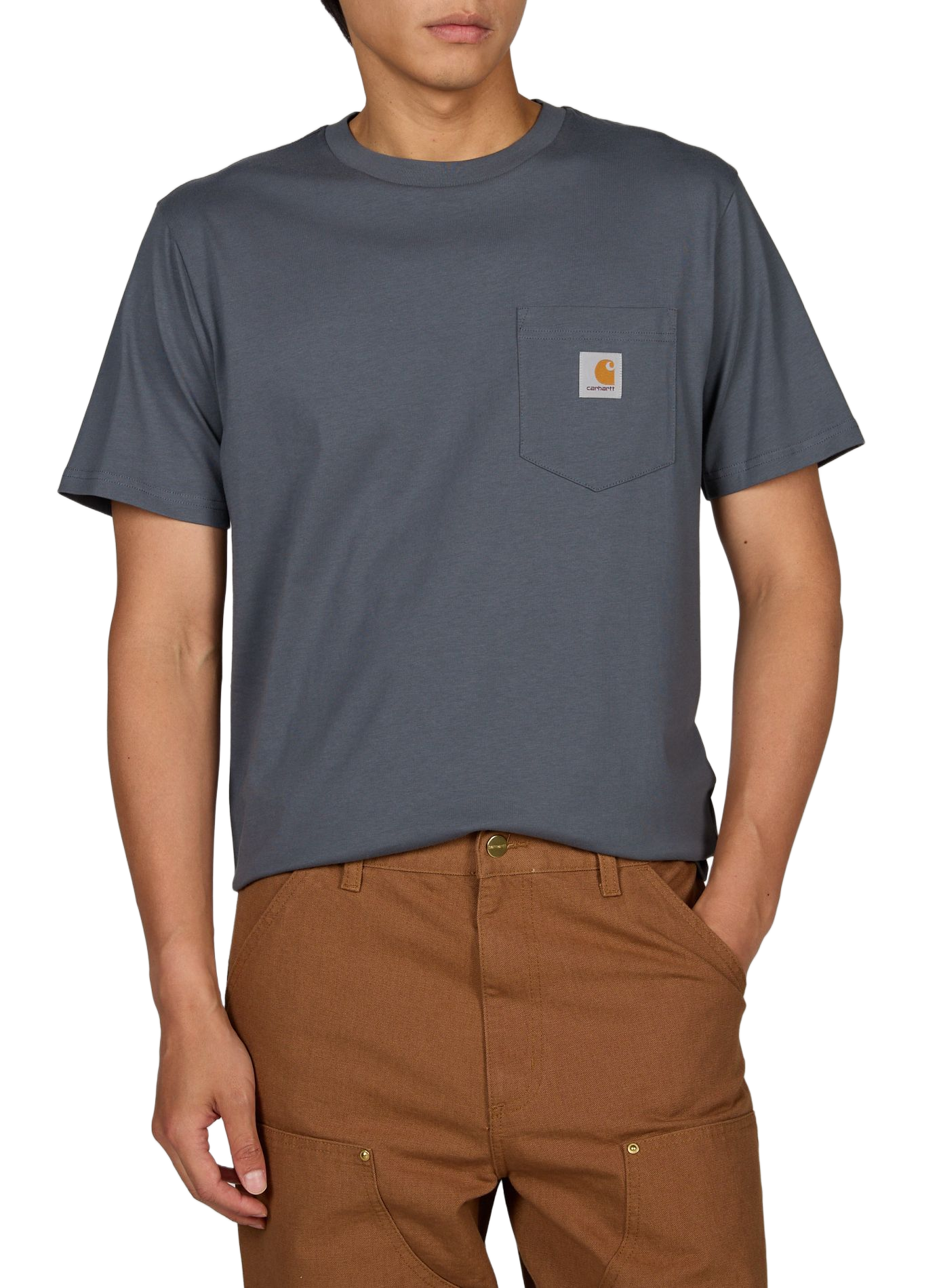 Classic Cotton T-Shirt CARHARTT WIP Blue