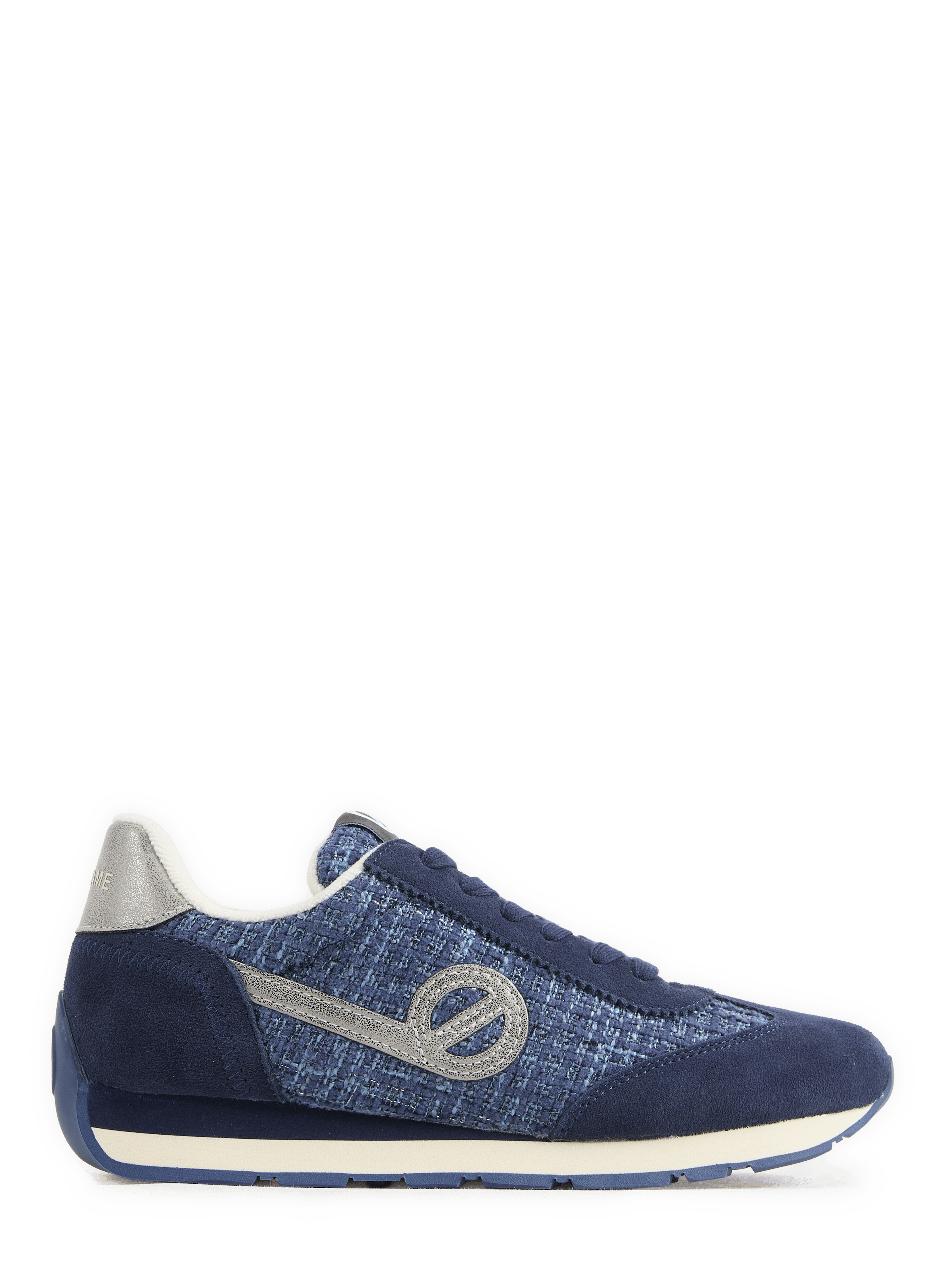 Low-top sneakers in mixed cotton denim aspect NO NAME Blue