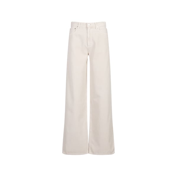 Pantalon large en velours côtelé de coton Pantalon large en velours côtelé de coton