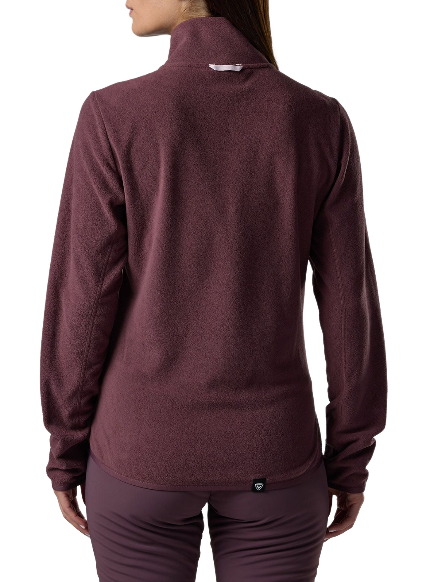 Gerade geschnittene Jacke mit Stehkragen und Reißverschluss ROSSIGNOL Violett