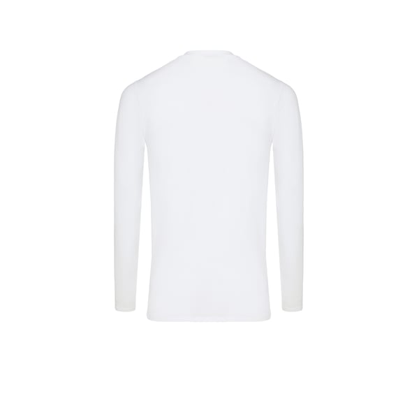 T-shirt Henley en coton mélangé