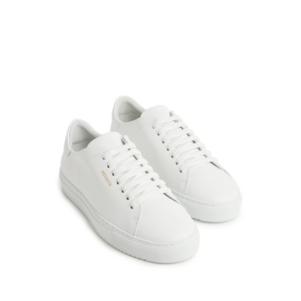 Baskets basses en cuir