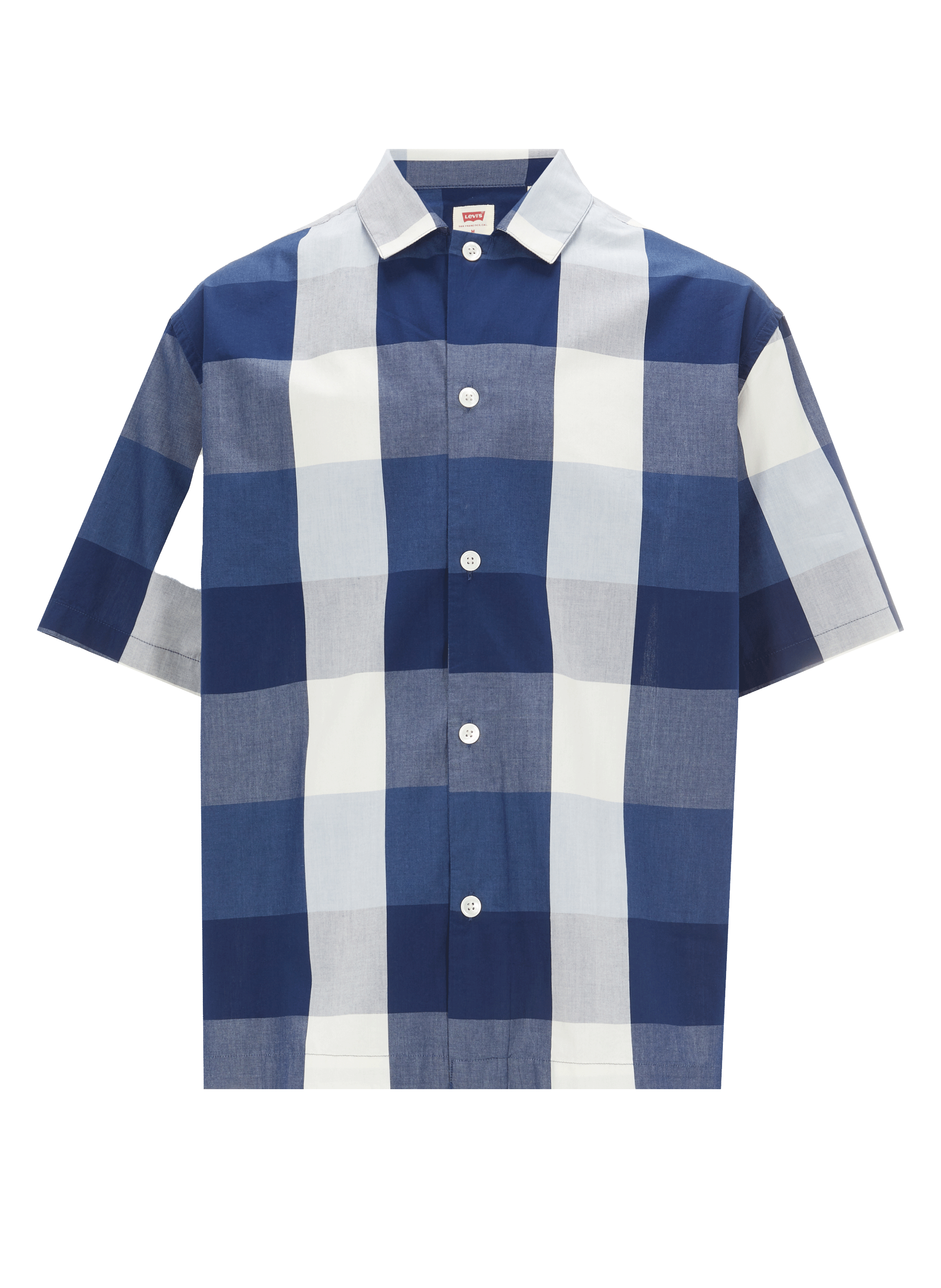 Chemise à carreaux en coton