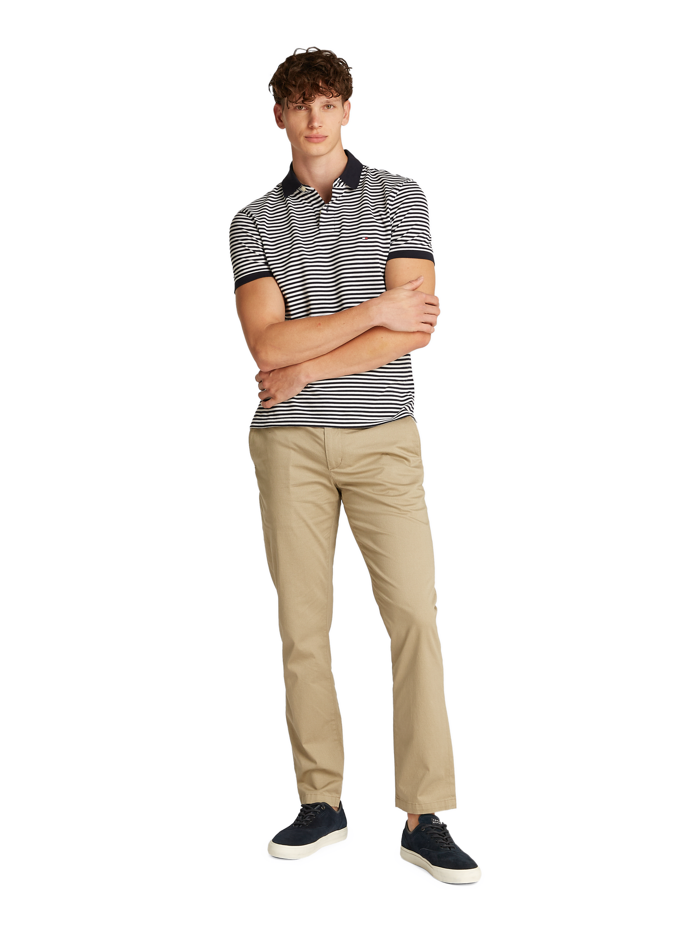 Slim-fit chinos TOMMY HILFIGER Khaki