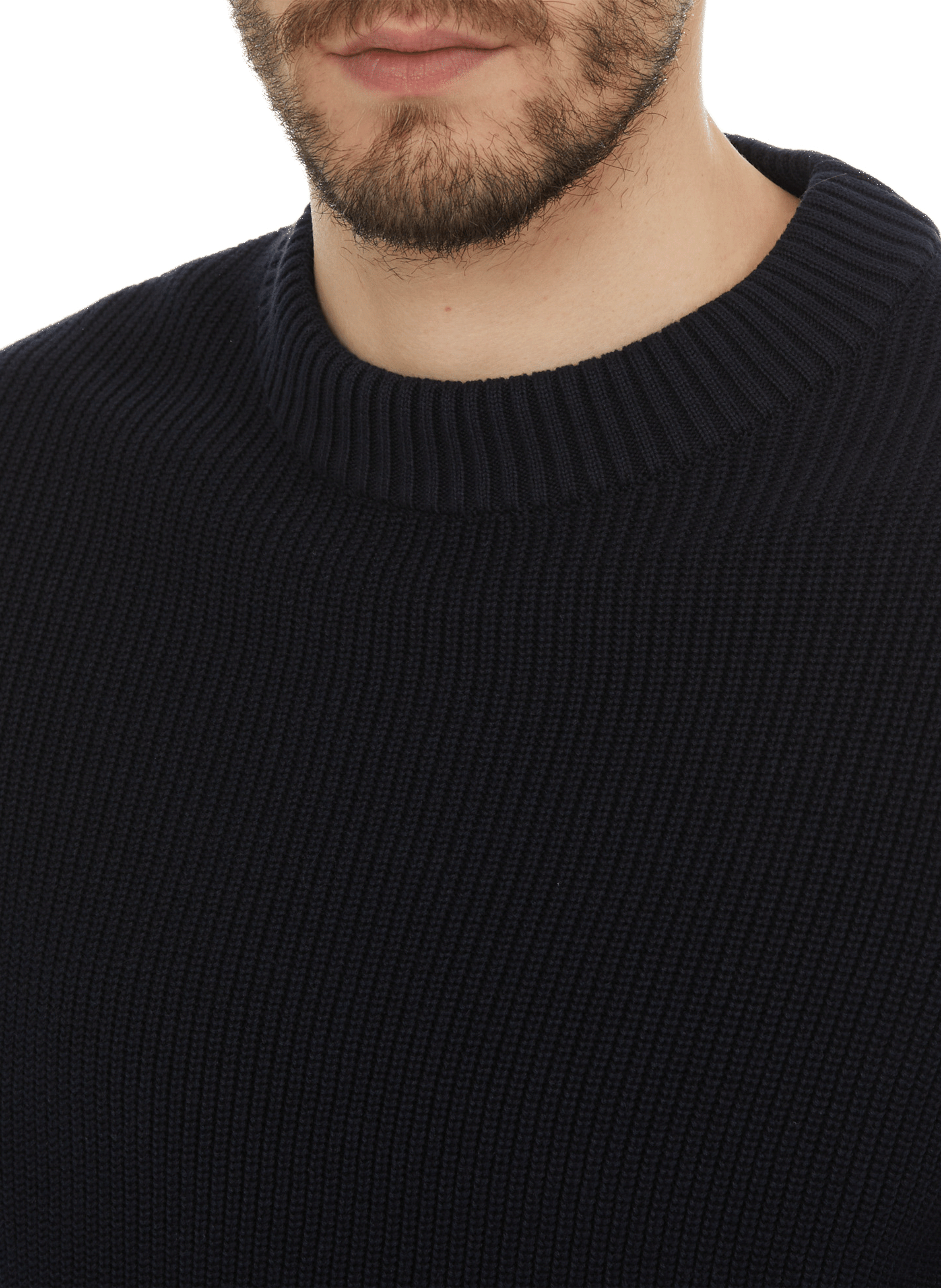 Pull en coton  AU PRINTEMPS PARIS Bleu