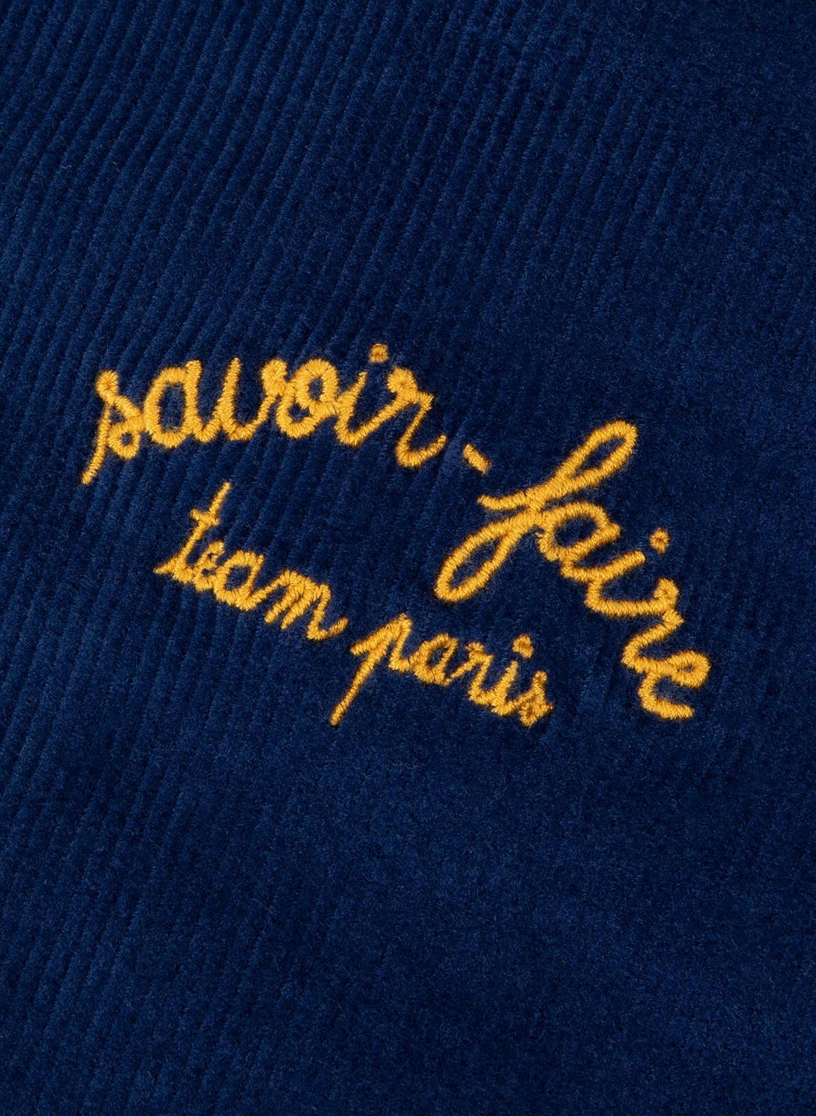 Veste droite Amelot en coton MAISON LABICHE Bleu