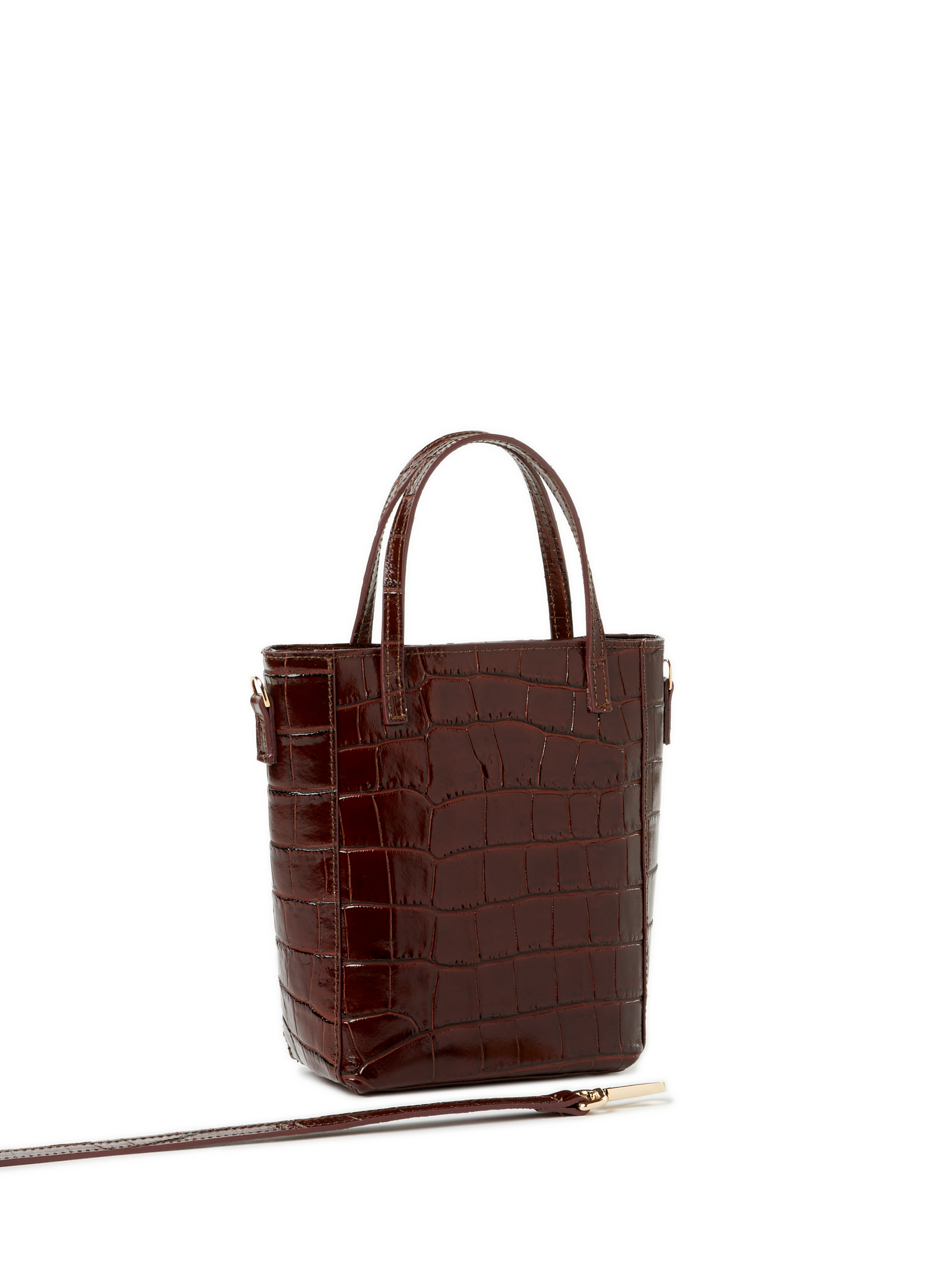 Cleo leather handbag SAISON 1865 Brown