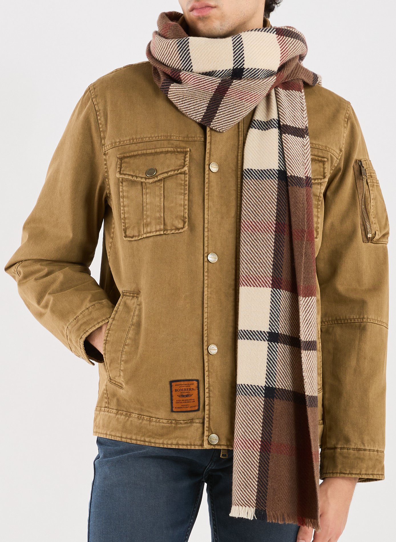 Check Scarf SAISON 1865 Multicolour