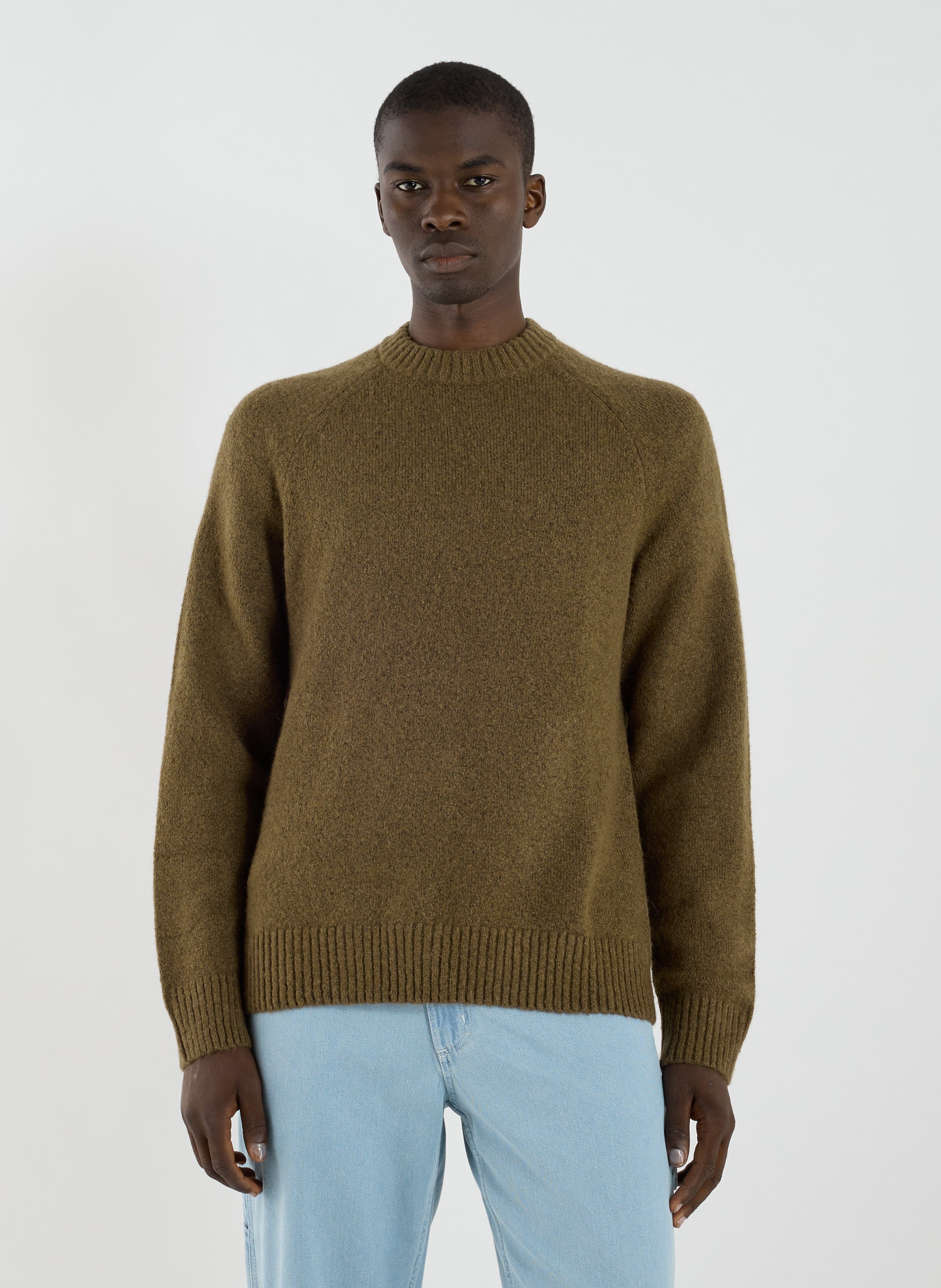 LES DEUX Pull uni Marron