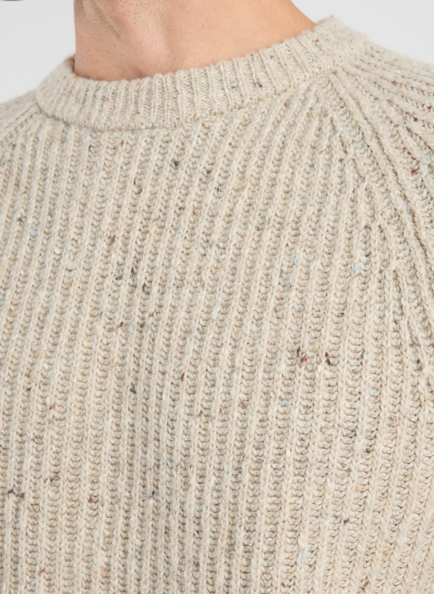 Mixed wool sweatshirt TIMBERLAND Beige