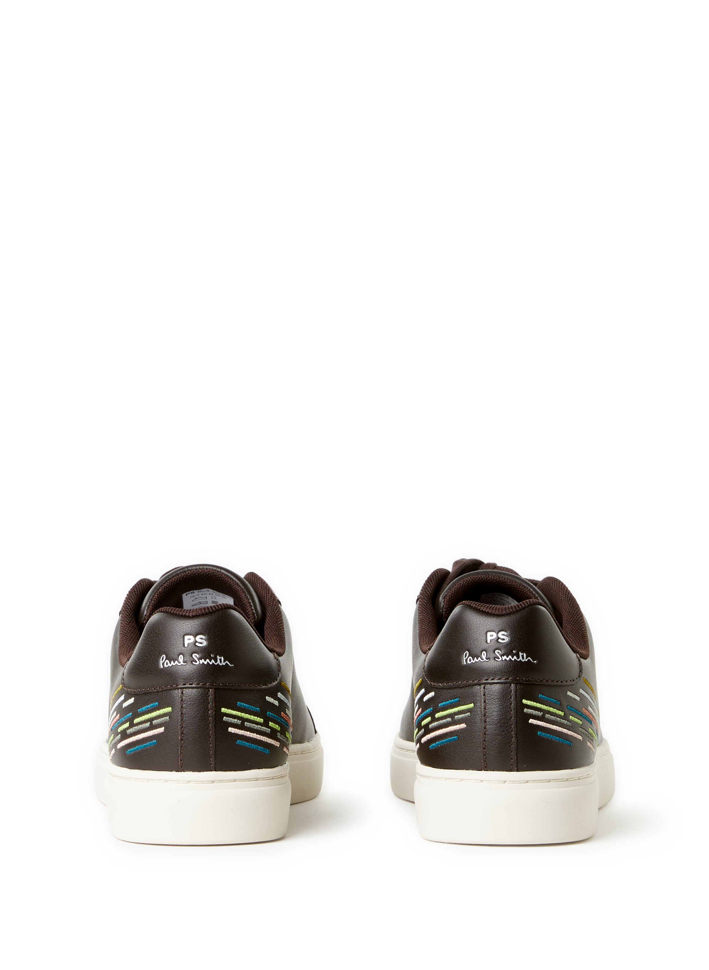 Baskets en cuir de vache PAUL SMITH Rouge