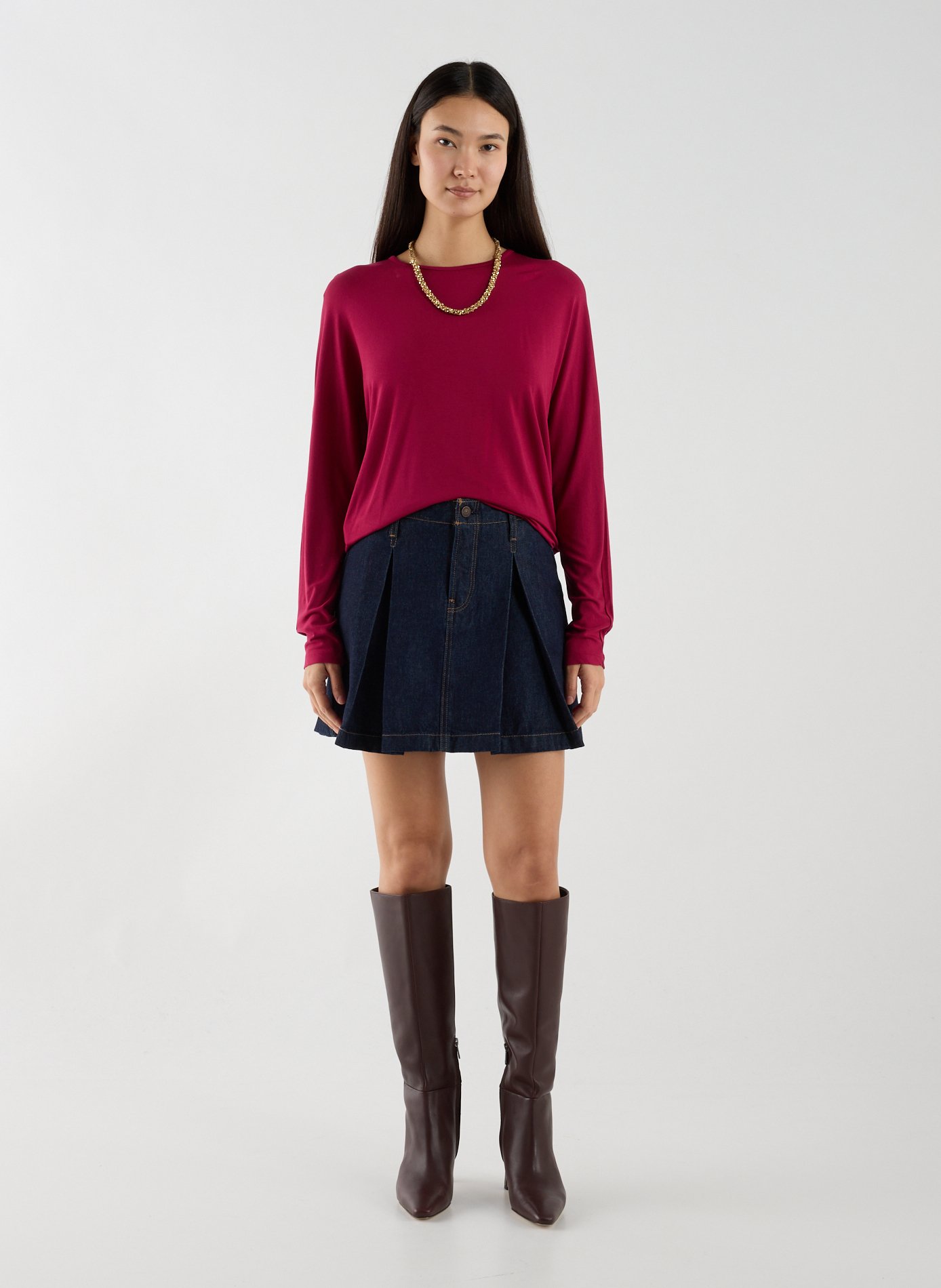 T-shirt fluide CALVIN KLEIN Rouge