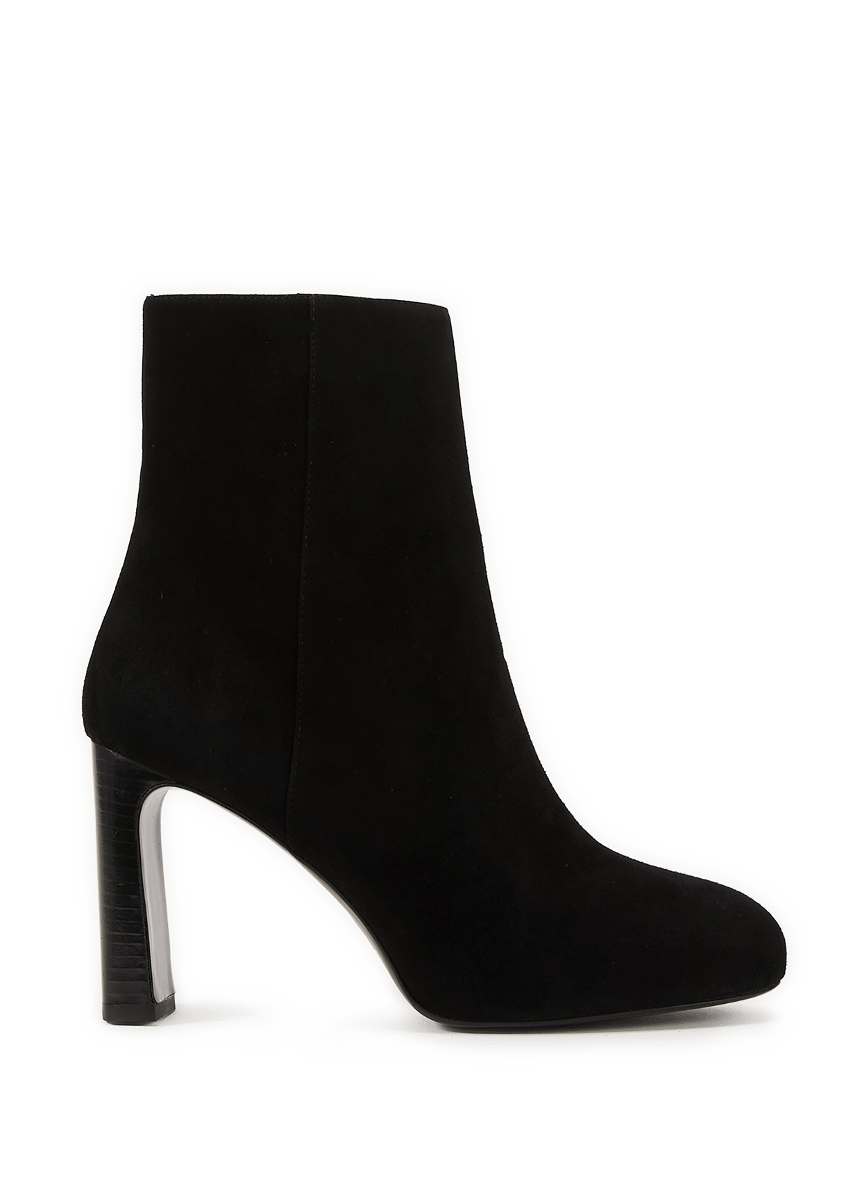 Bottine Babette à plateforme en cuir suédé STUART WEITZMAN Noir