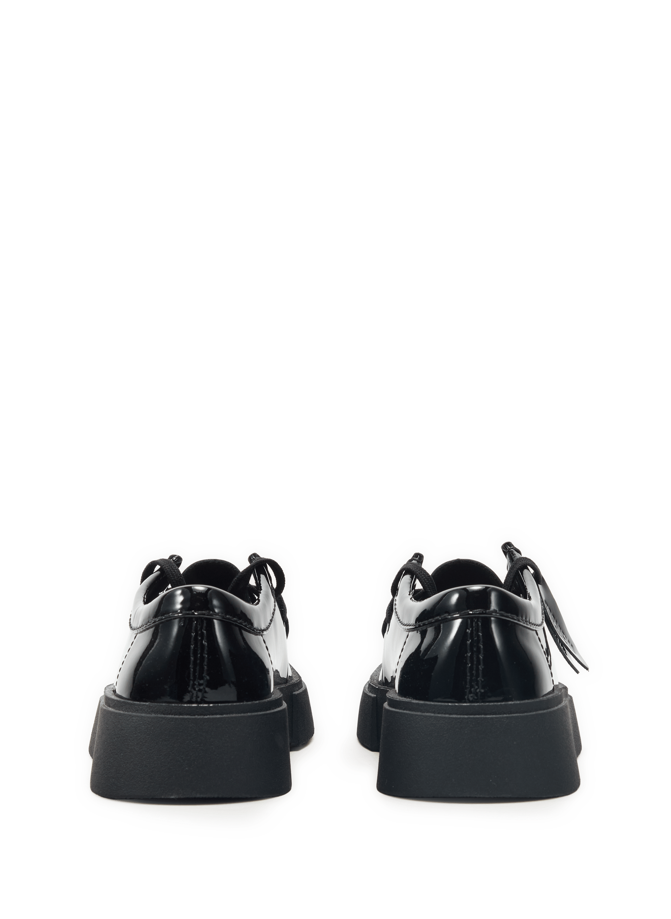 Patent leather loafers CLARKS Black