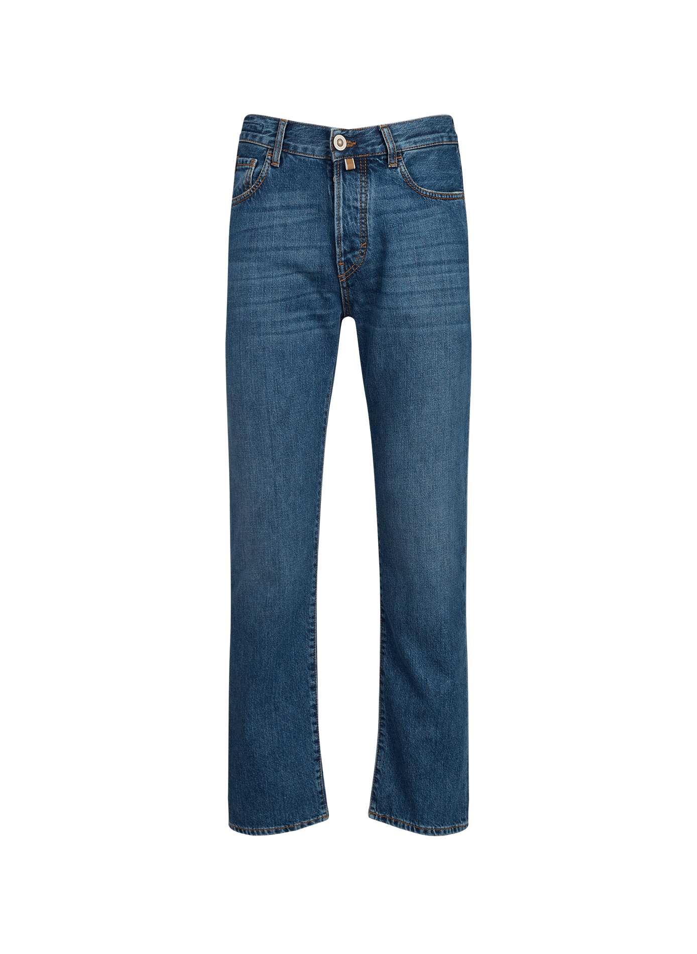 Jean en coton JACOB COHEN Bleu