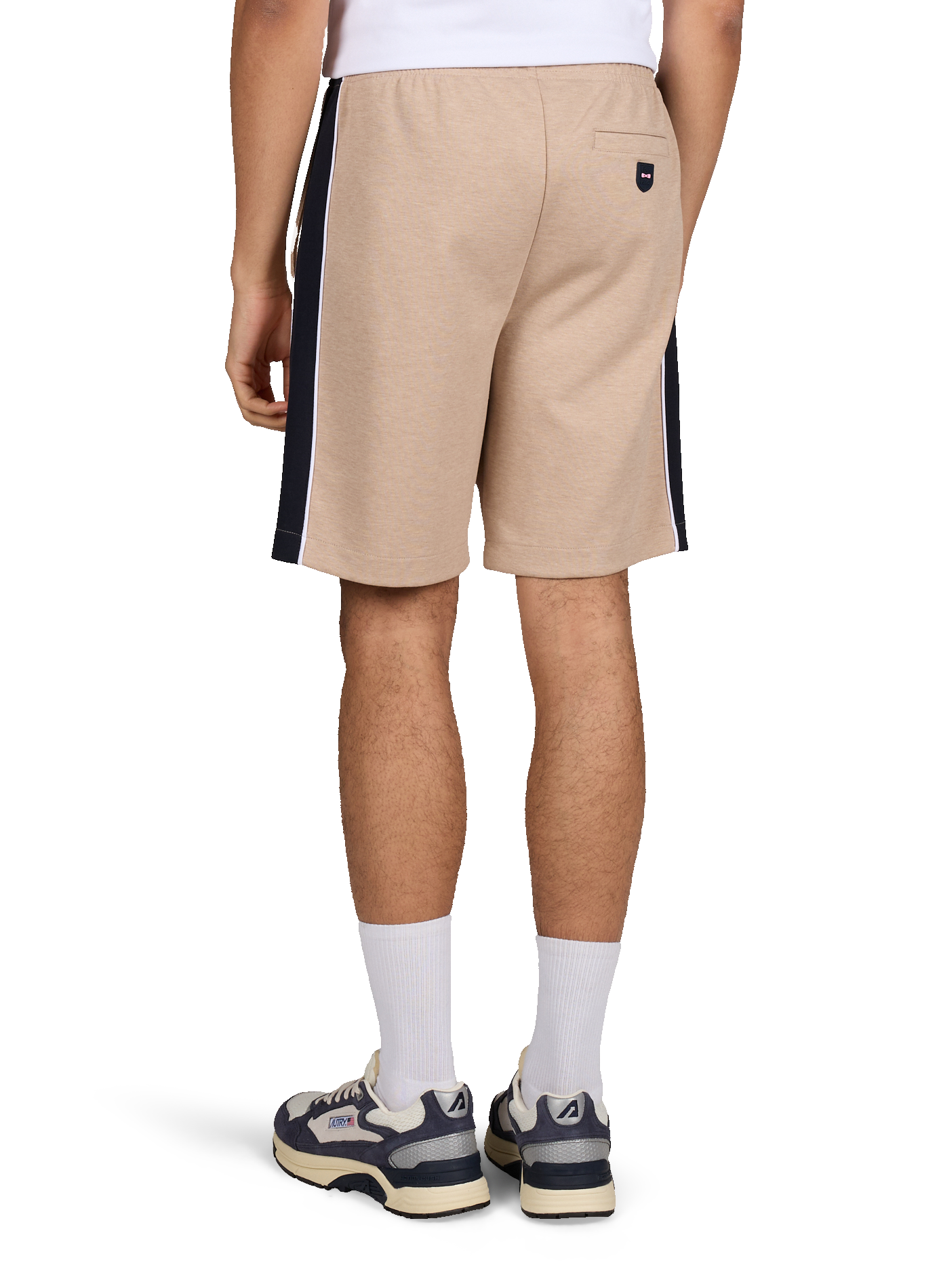 Bermuda van gemengd katoen EDEN PARK Beige