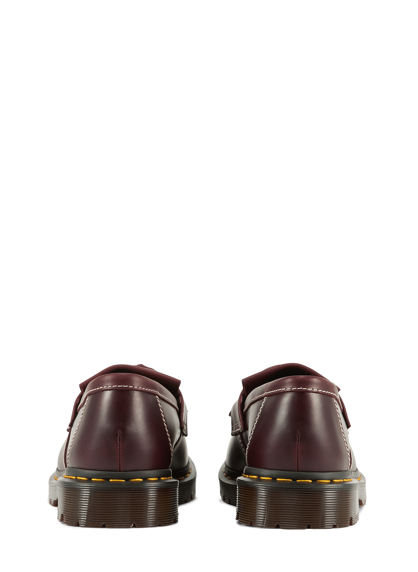 Smooth leather Adrian loafers DR. MARTENS Red