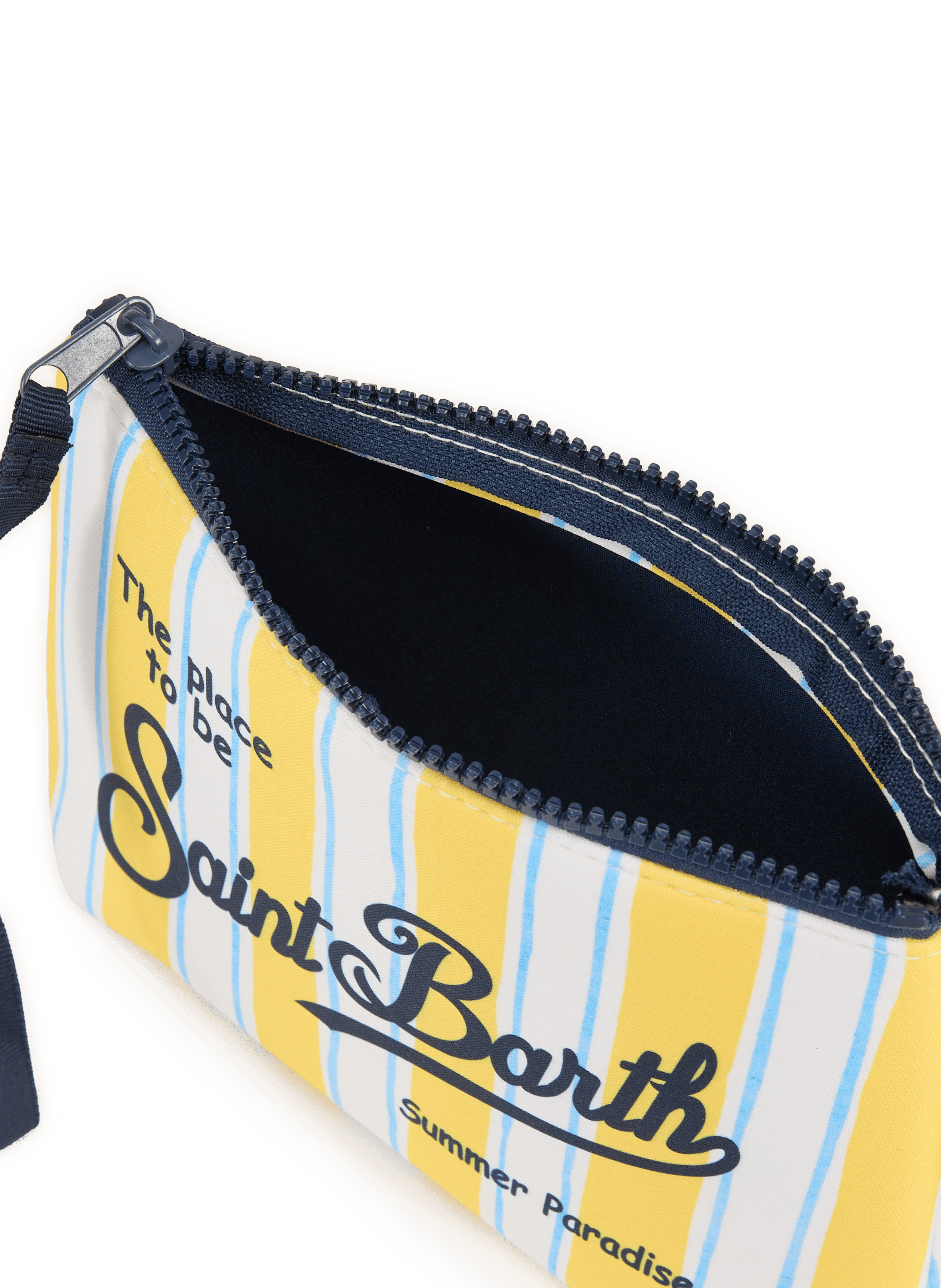 Pochettes à rayures Aline  MC2 SAINT BARTH Jaune