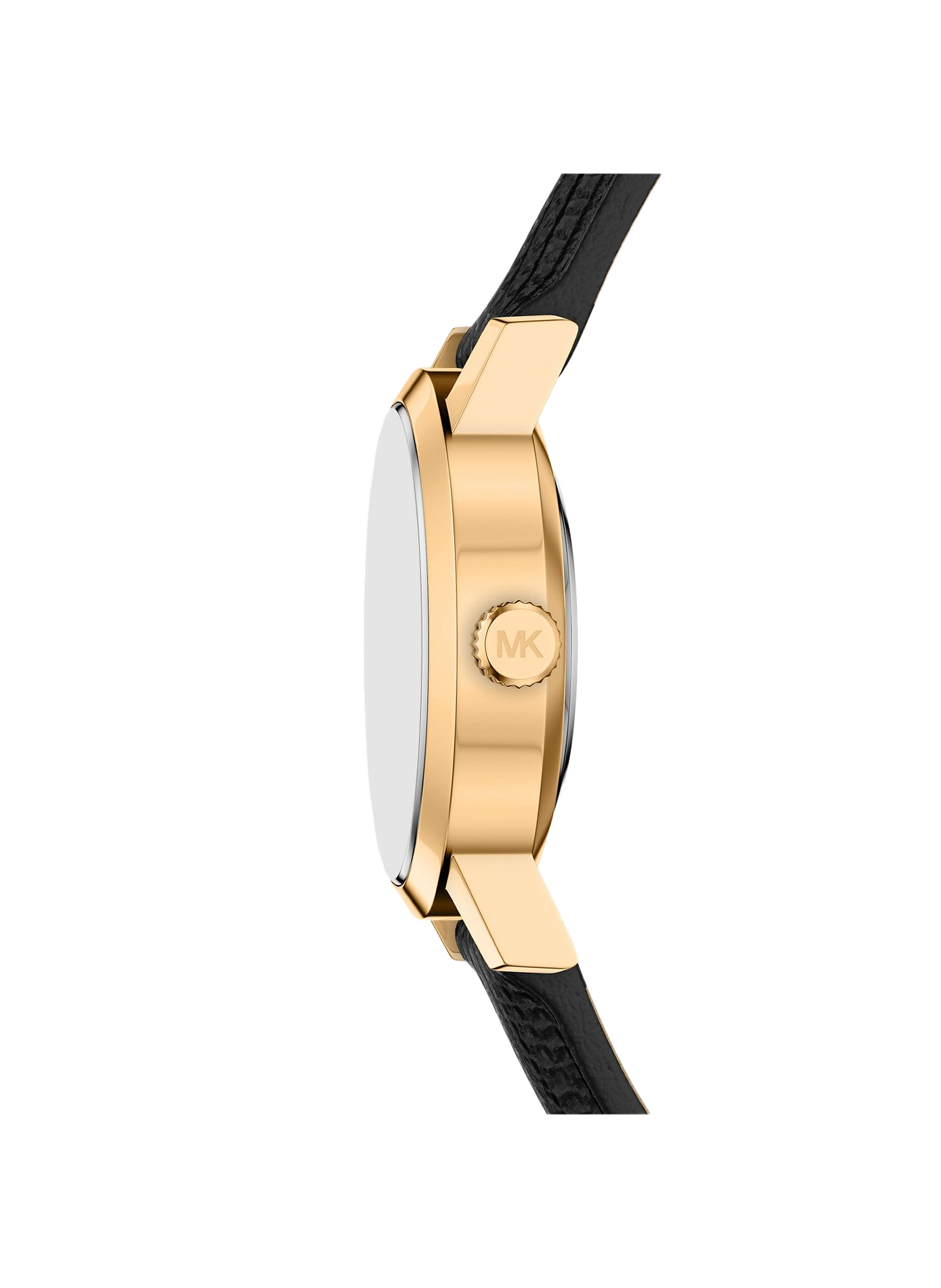 Montre Quartz MAUDE avec bracelet en cuir MICHAEL KORS MONTRES Noir