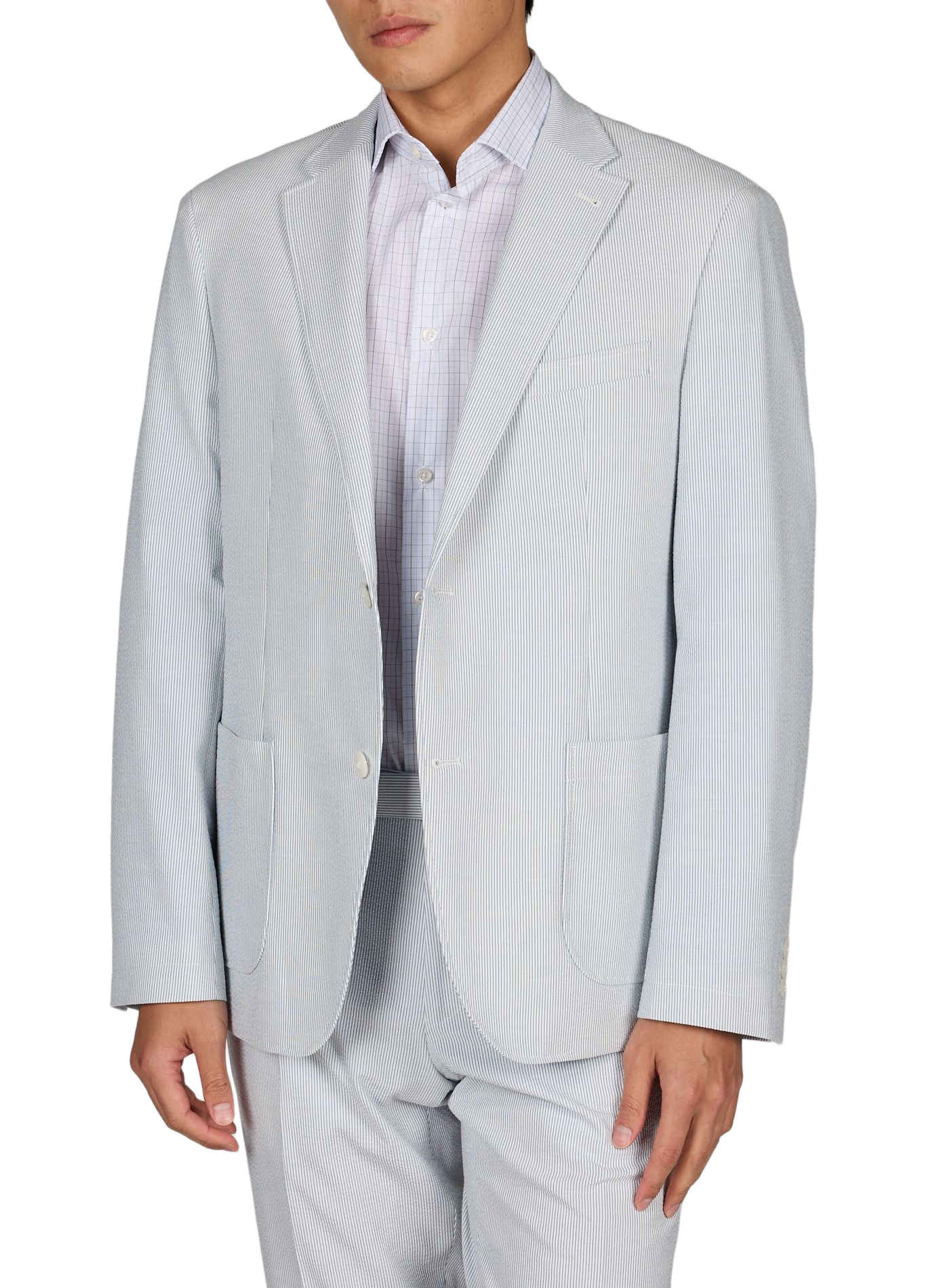 Giacca da abito a righe PIERRE CARDIN Blu