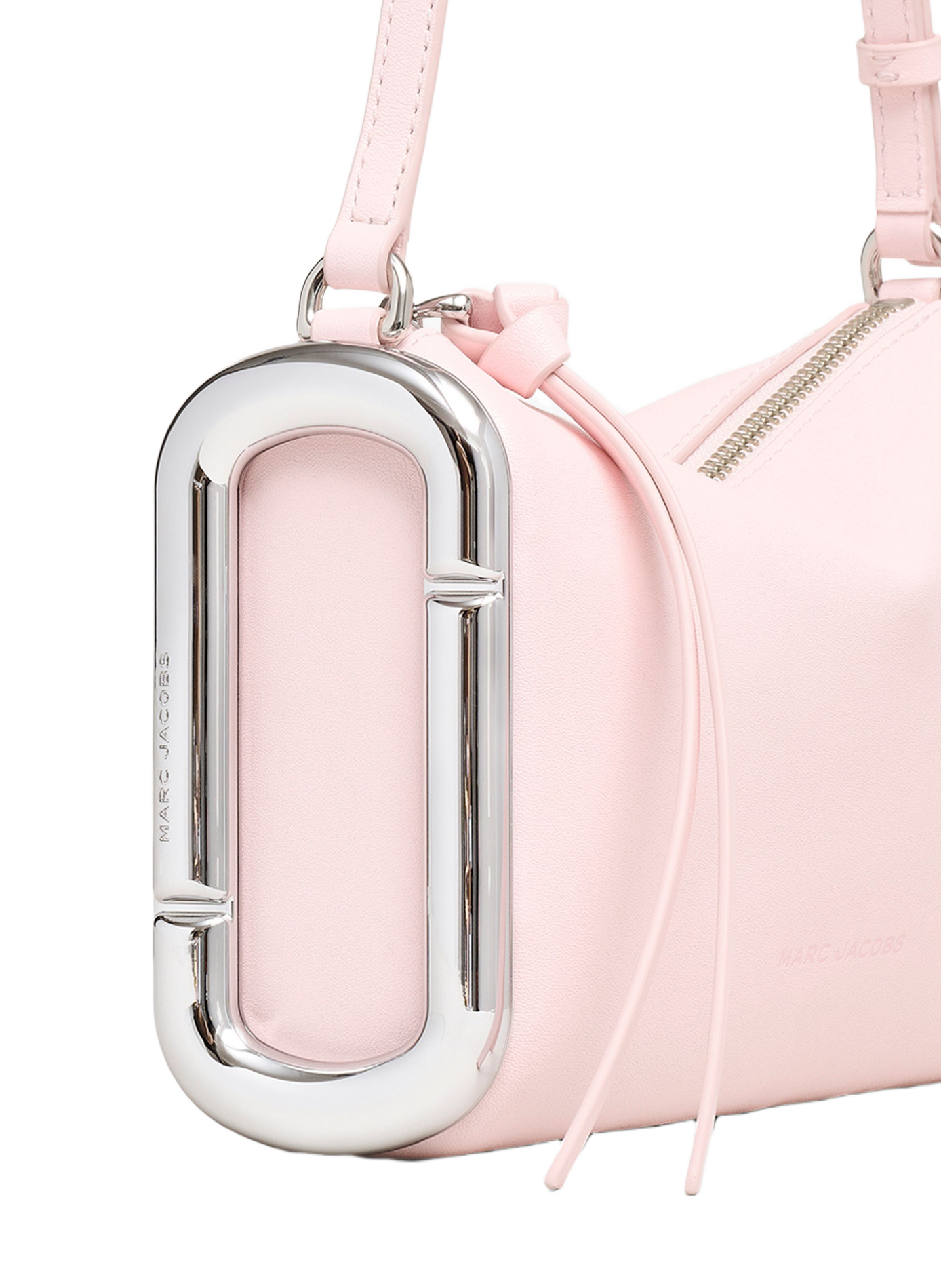 Sac porté épaule the Scene small en cuir MARC JACOBS Rose