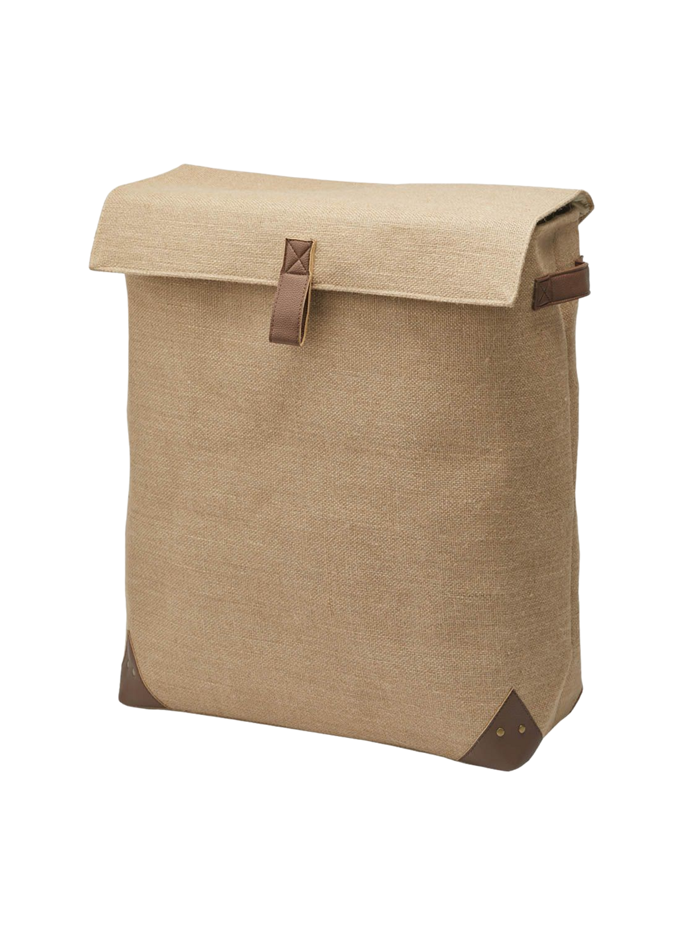 Wasmand van gemengd jute en katoen Arian AQUANOVA Beige
