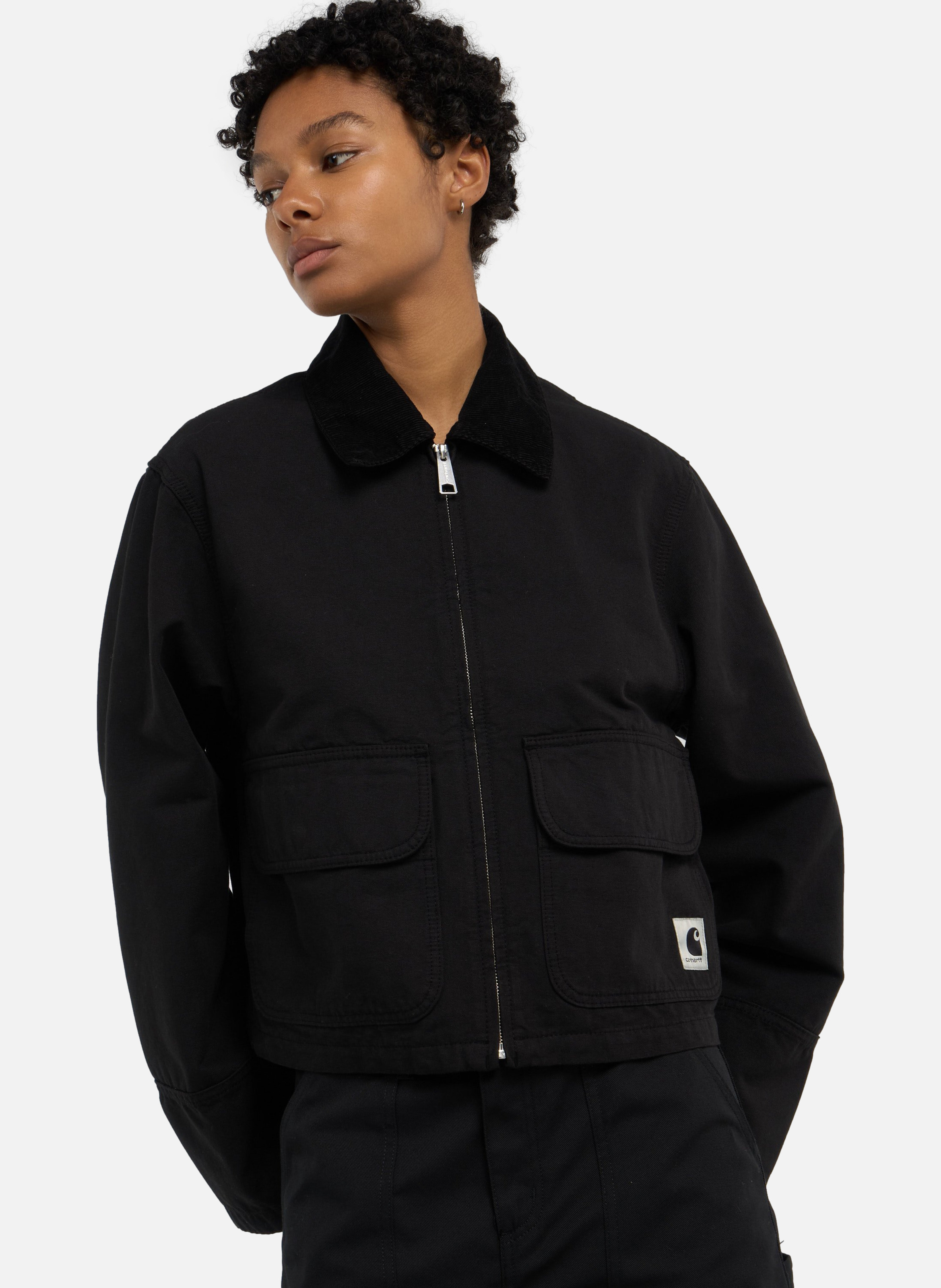 Veste w' prescott jacket CARHARTT WIP Noir