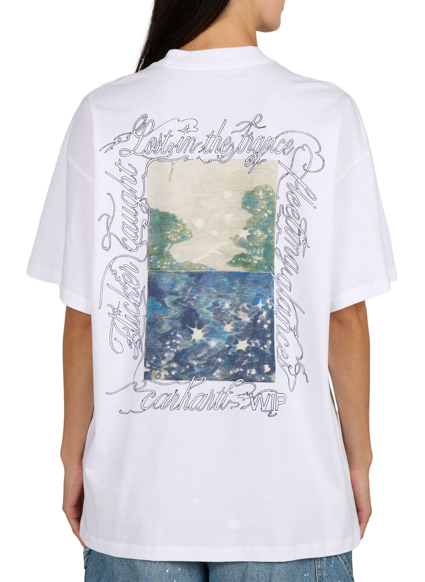 Screen-printed back t-shirt CARHARTT WIP White