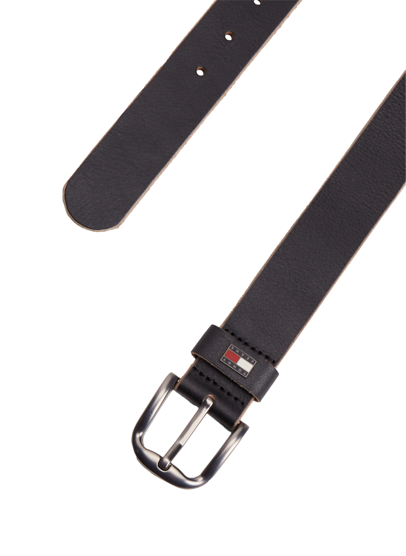 Leather belt  TOMMY HILFIGER Black