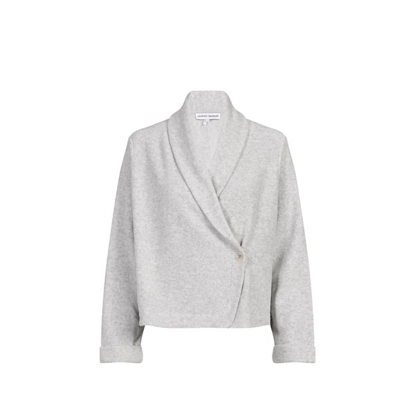Gilet oversize col châle Gilet oversize col châle