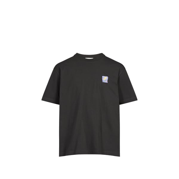 Tee-shirt droit à broderie poitrine Tee-shirt droit à broderie poitrine