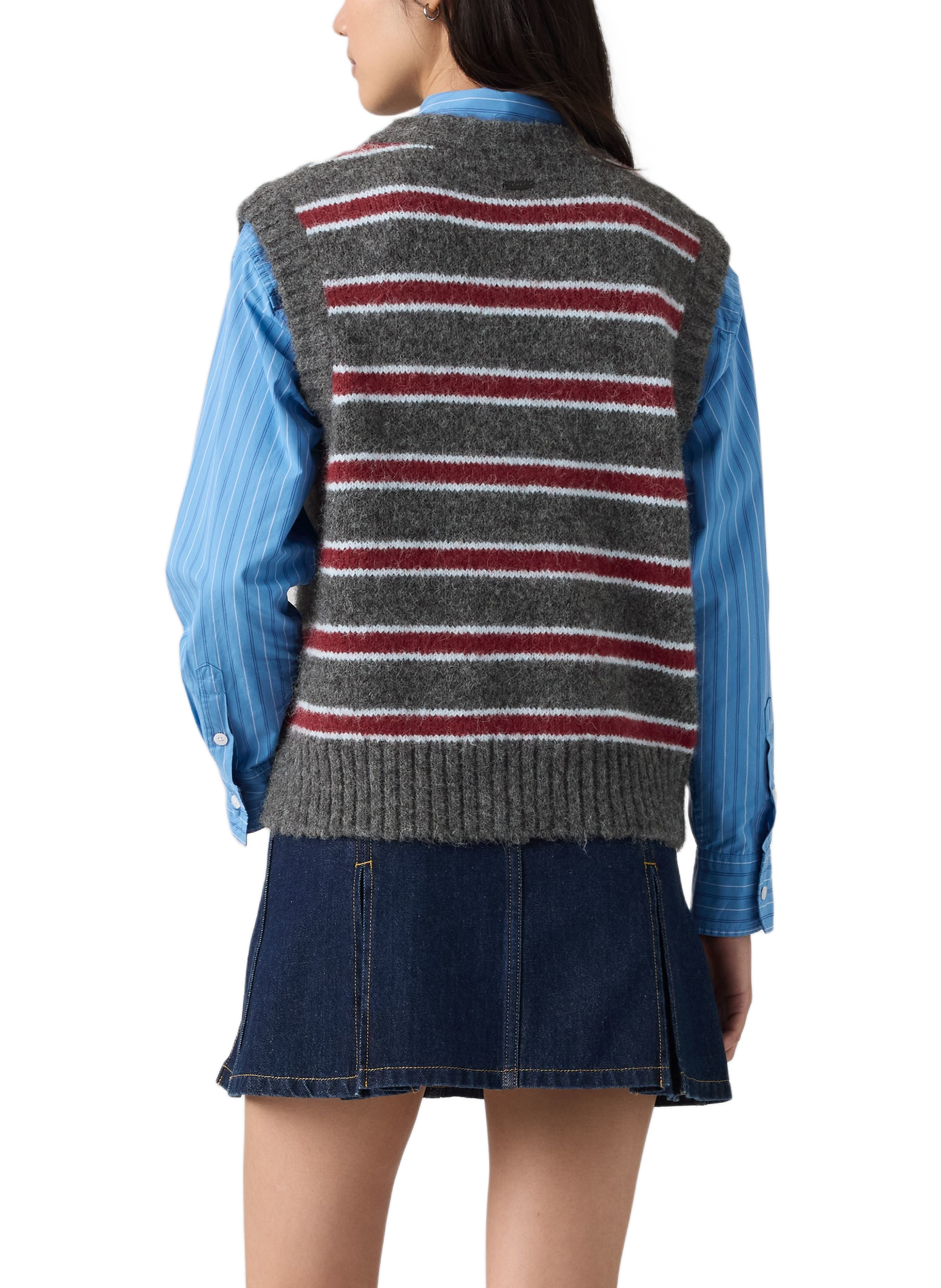 Gerader ärmelloser Pullover LEVI'S Grau