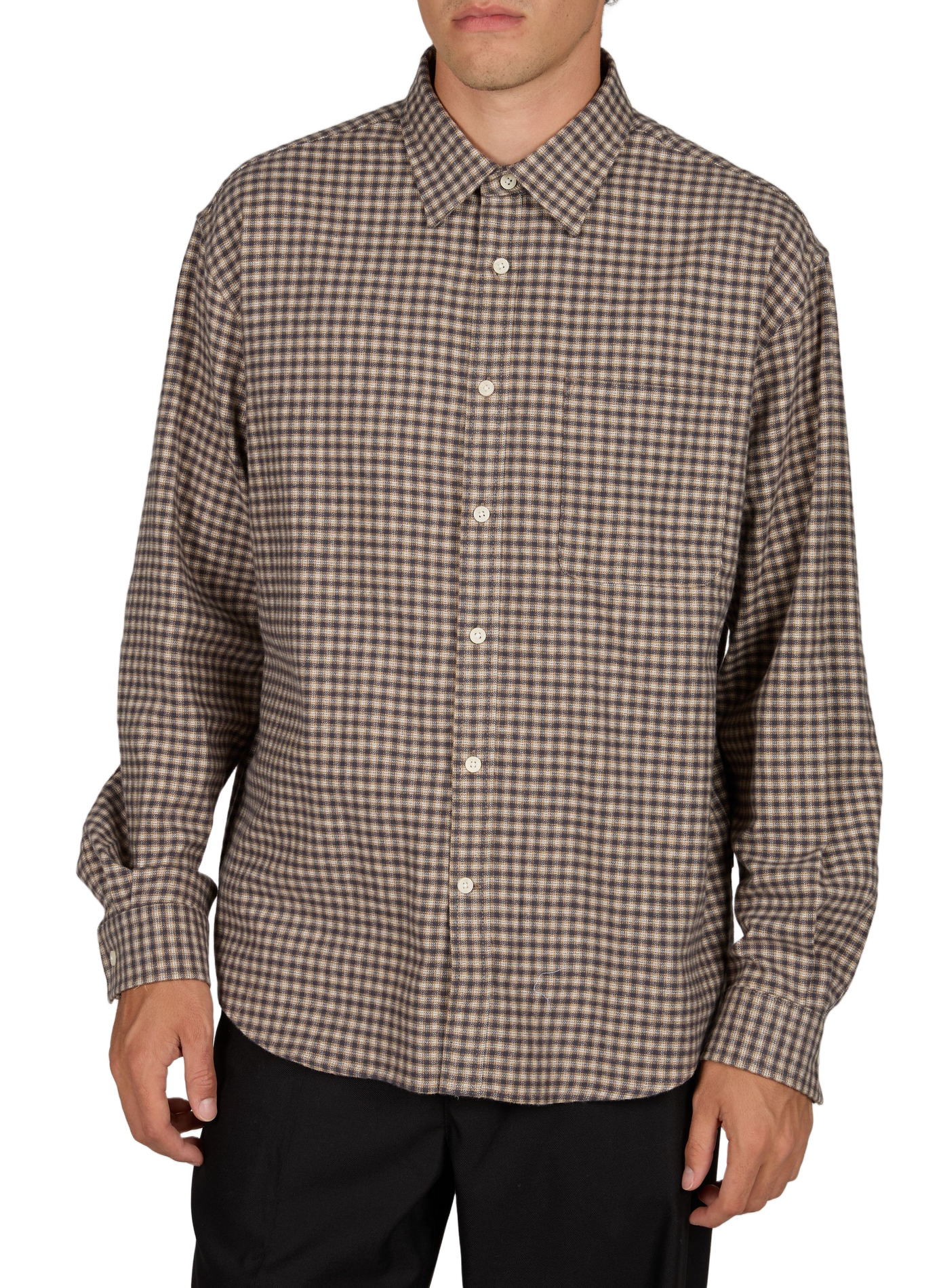 Rechte geruite blouse NN.07 Veelkleurig