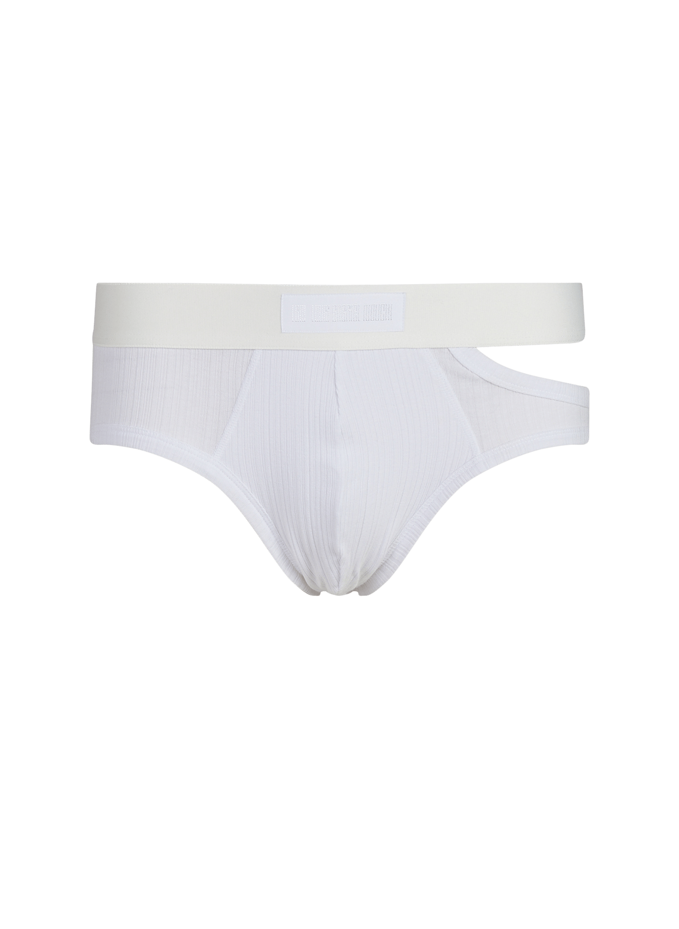 Plain briefs with cut-out details LOUIS GABRIEL NOUCHI White