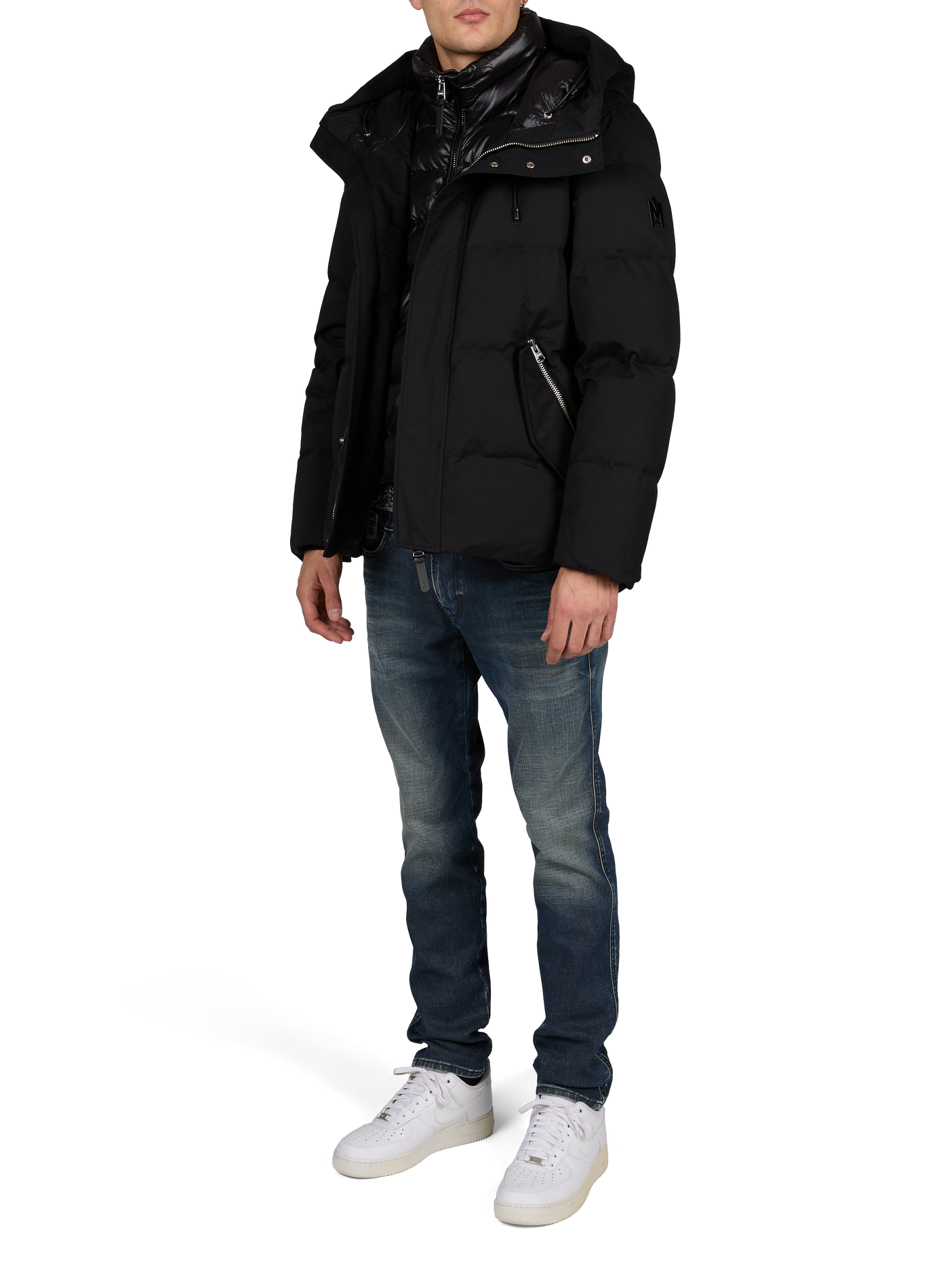Mantel mit Stehkragen MACKAGE Schwarz