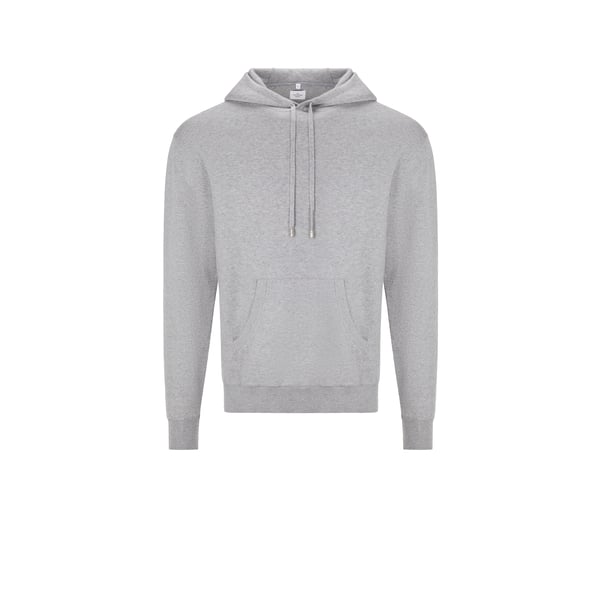 Hoodie en coton et soie