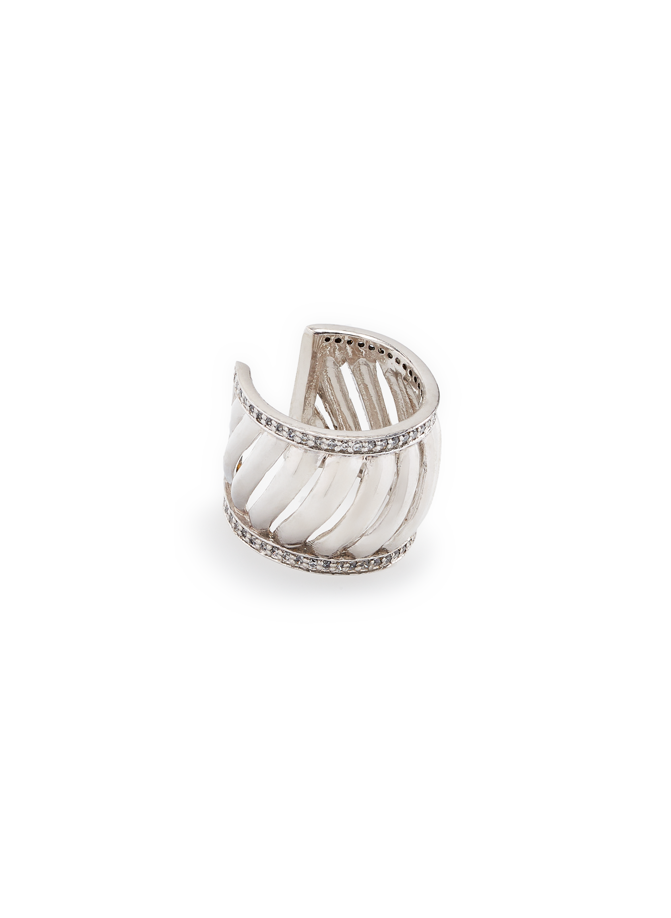 Torsado ring ALICAN ICOZ Silver