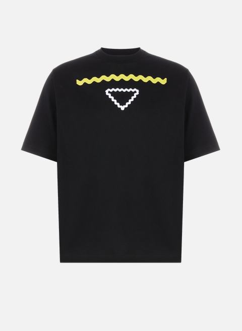 T-shirt oversize en coton BlackPRADA 
