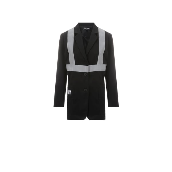 Veste à bandes réfléchissantes en coton