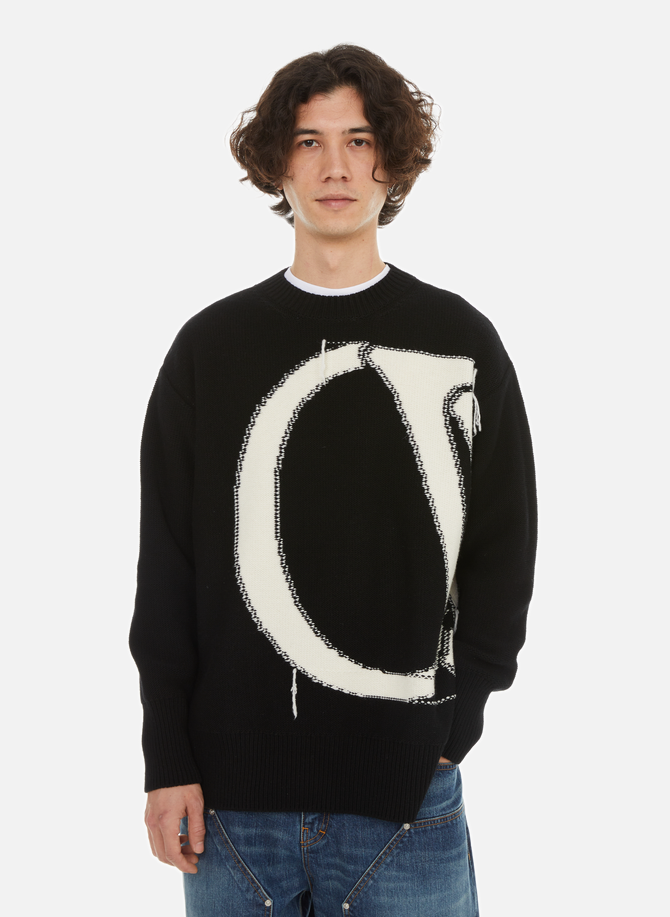 Givenchy Label wool Jumper  OFF-WHITE