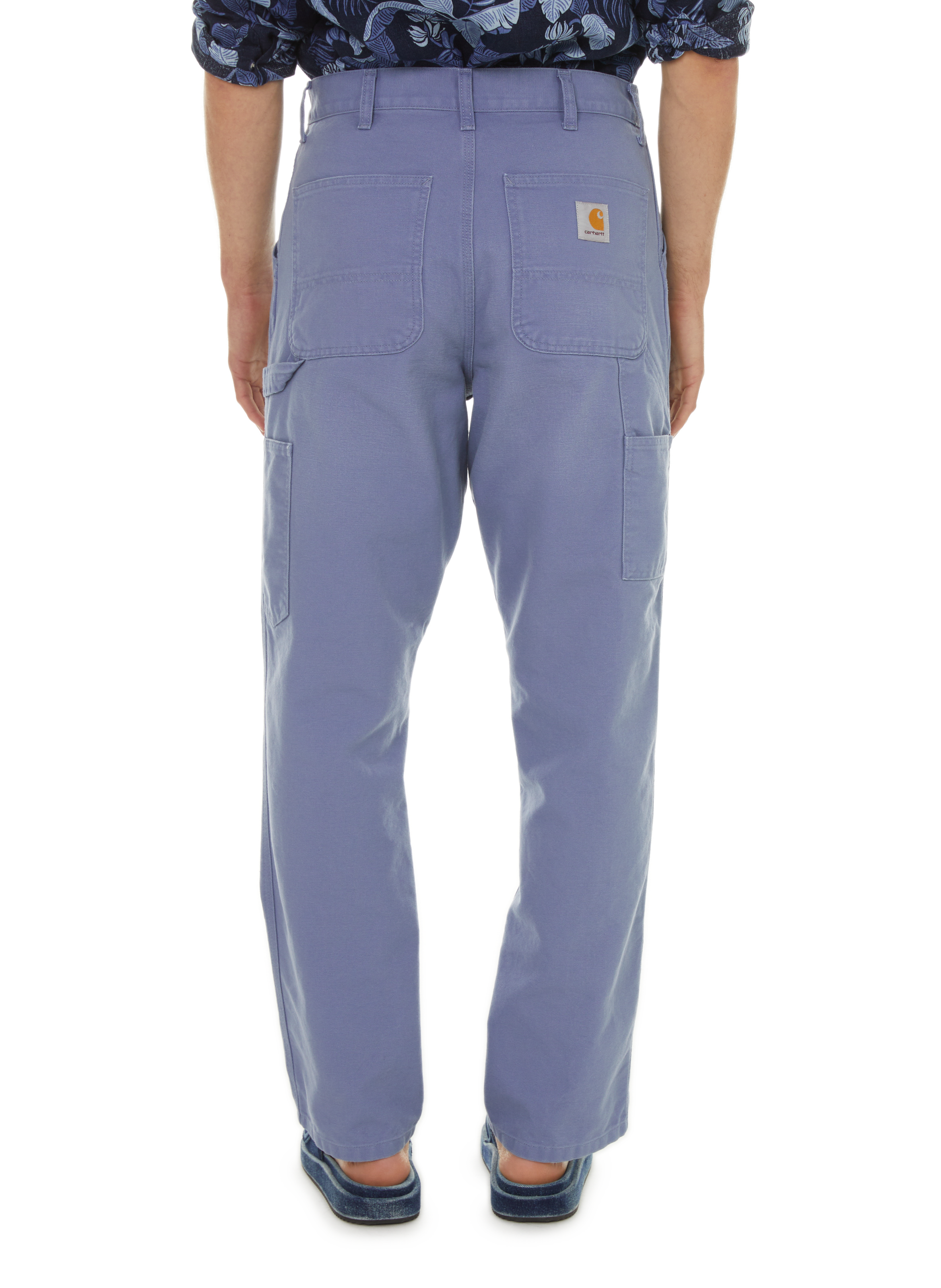 Straight cotton trousers  CARHARTT WIP Blue